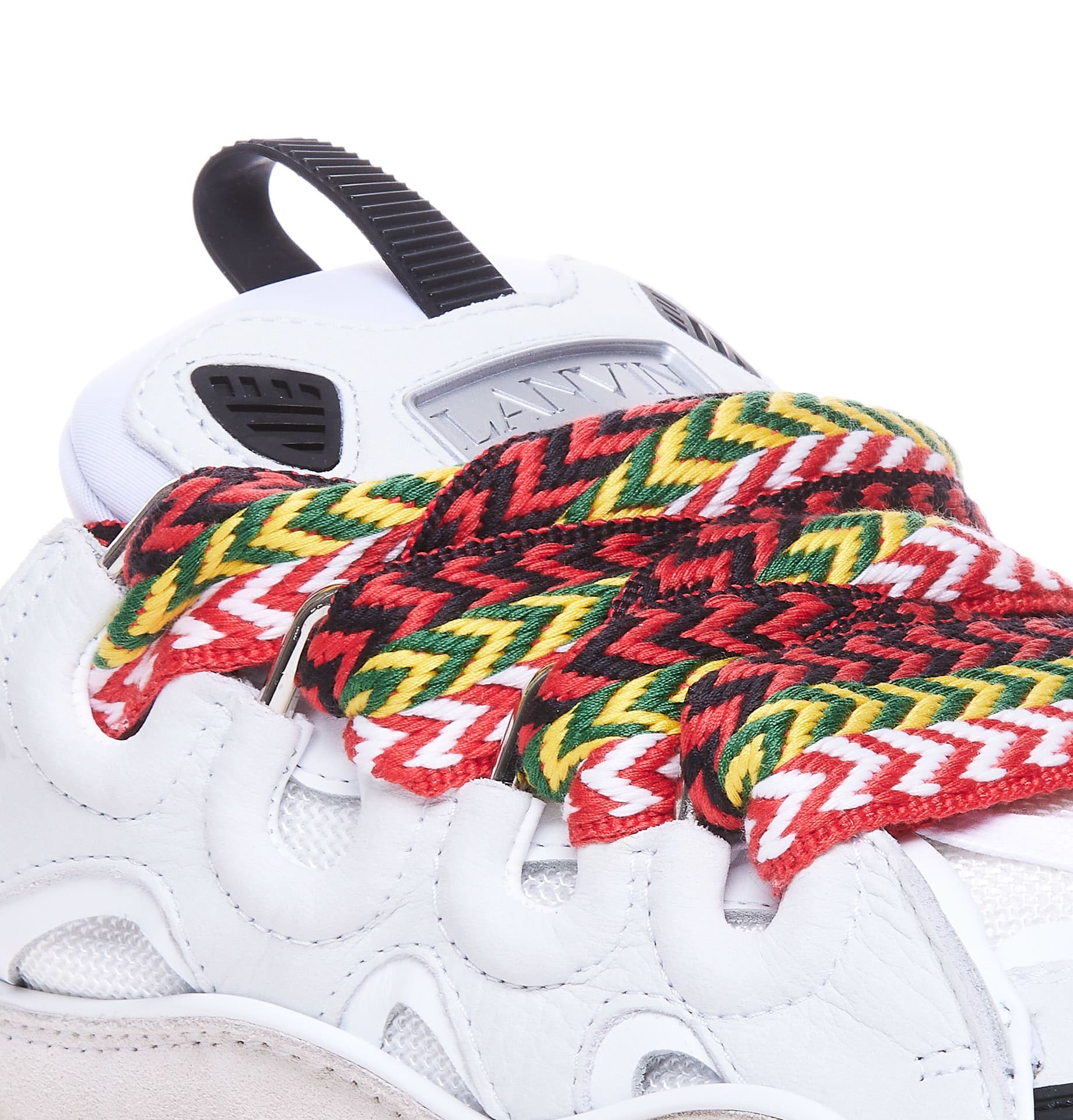 LANVIN 長方形フレムメカネ LNV2103 047 Lanvin 'curb' Sneakers In White Leather | italist