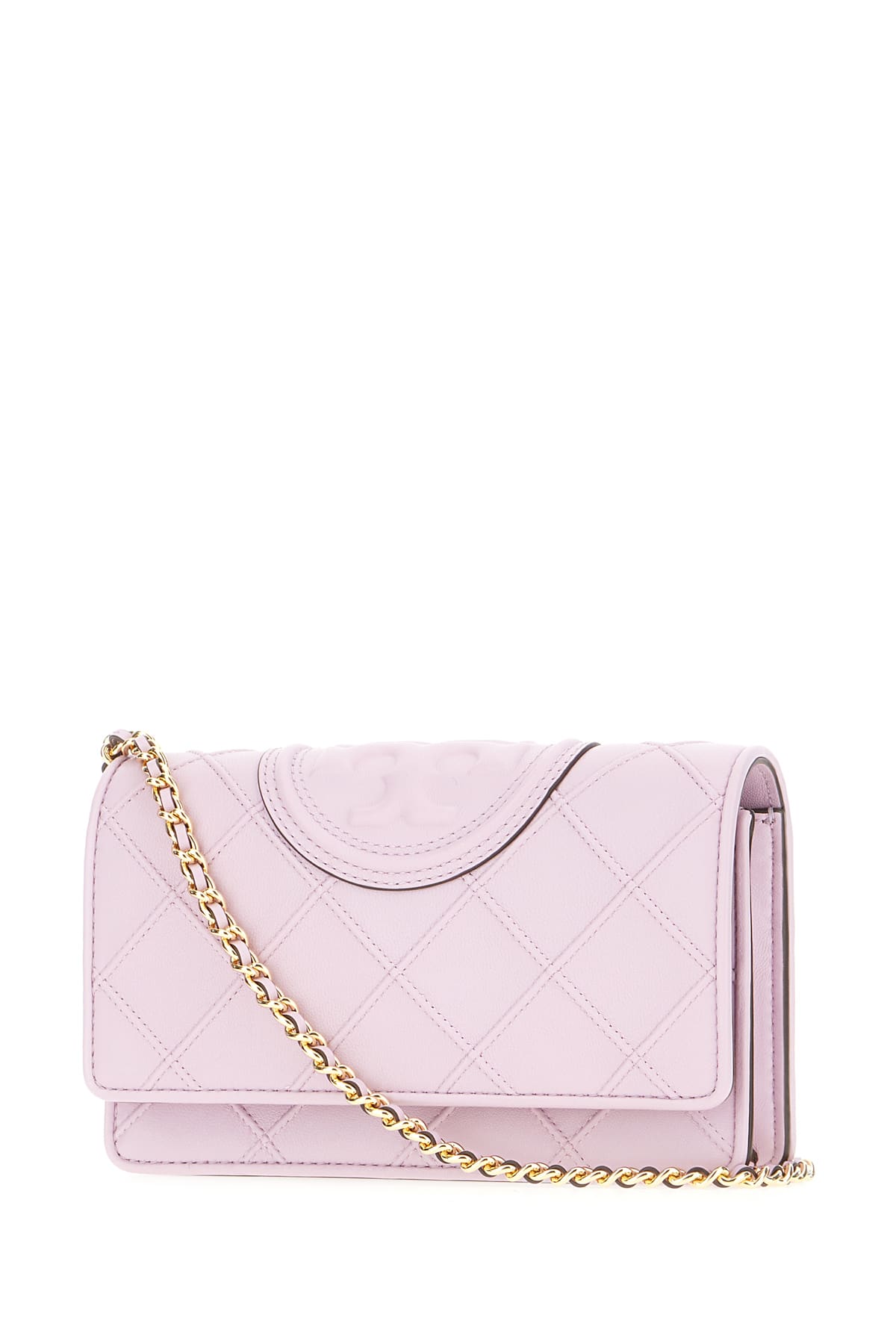 【送料&関税込】Tory Burch Lillac Leather Fleming Clutch Tory Burch Lillac Leather Fleming Clutch | italist