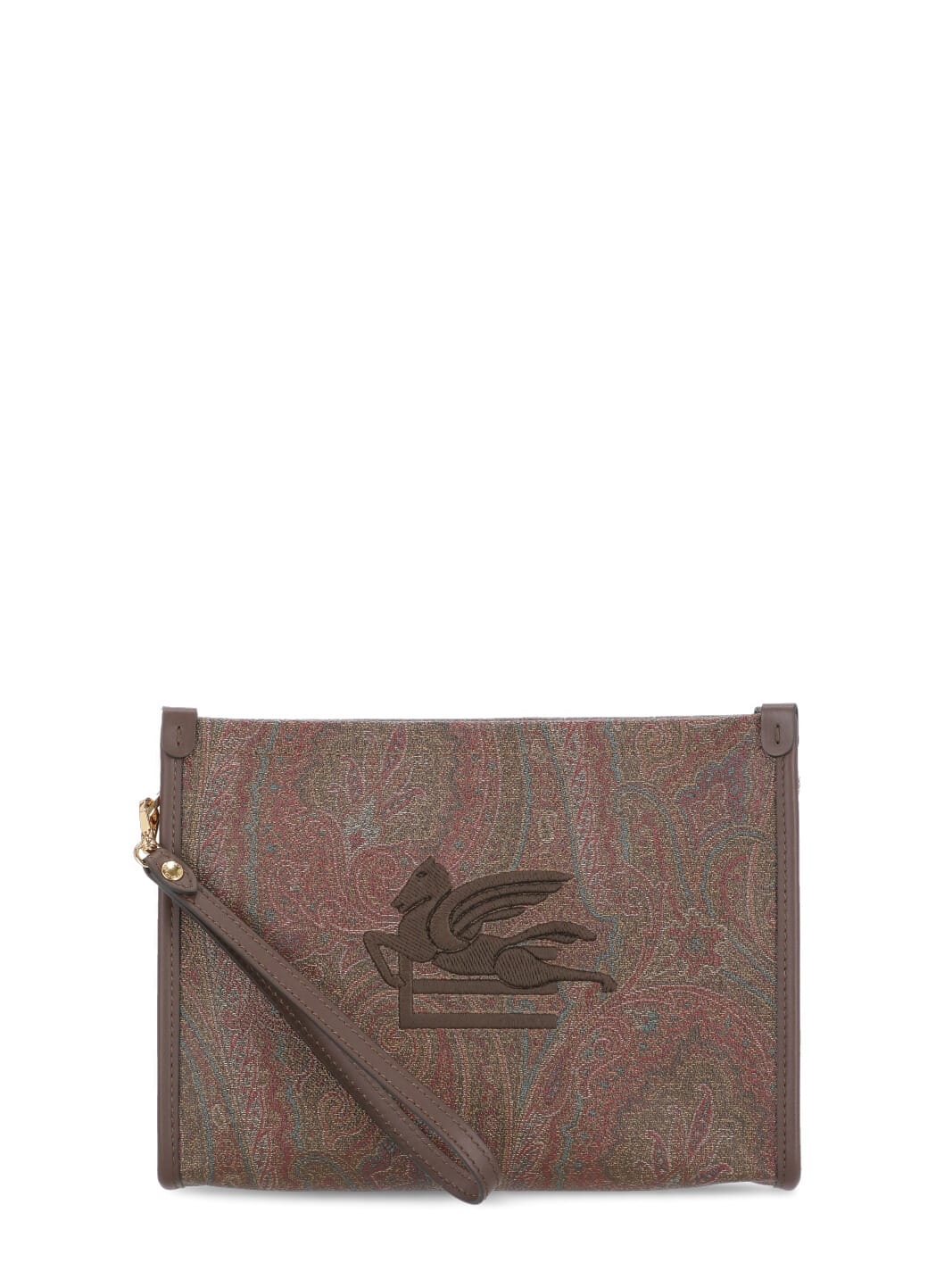 ETRO｜CLUTCHES (WP1C0002AA014 M0021) Etro Jacquard Fabric Clutch | italist
