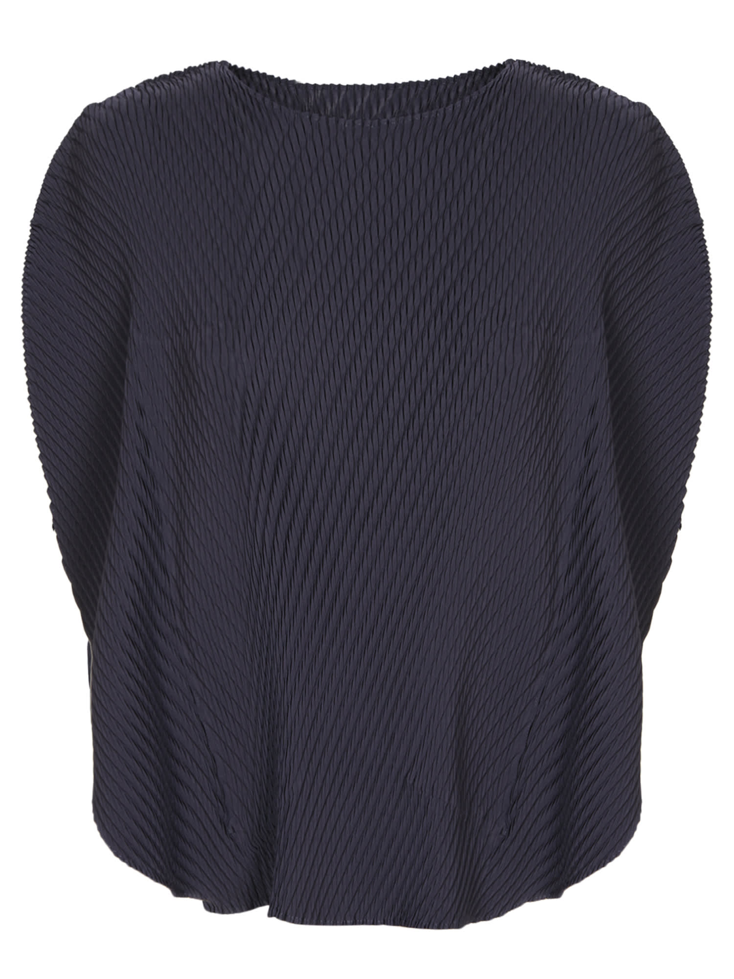 ワンピース ISSEY MIYAKE ORBICULAR PLEATS Issey Miyake Blue Orbicular Pleats Top | italist