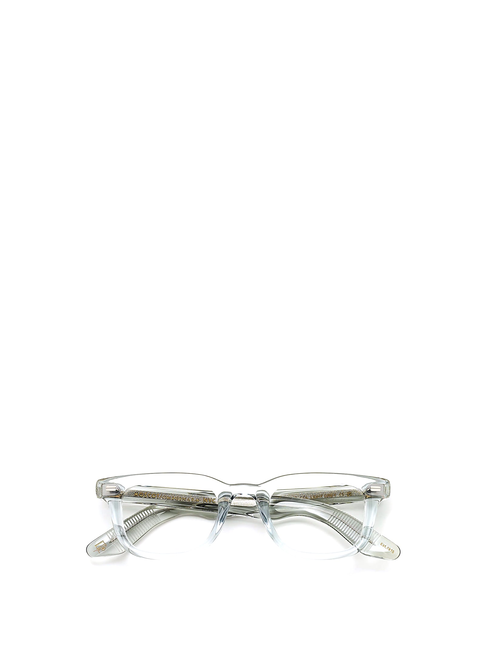 Moscot Klutz Light Grey Glasses | italist Moscot Klutz Light Grey Glasses | italist