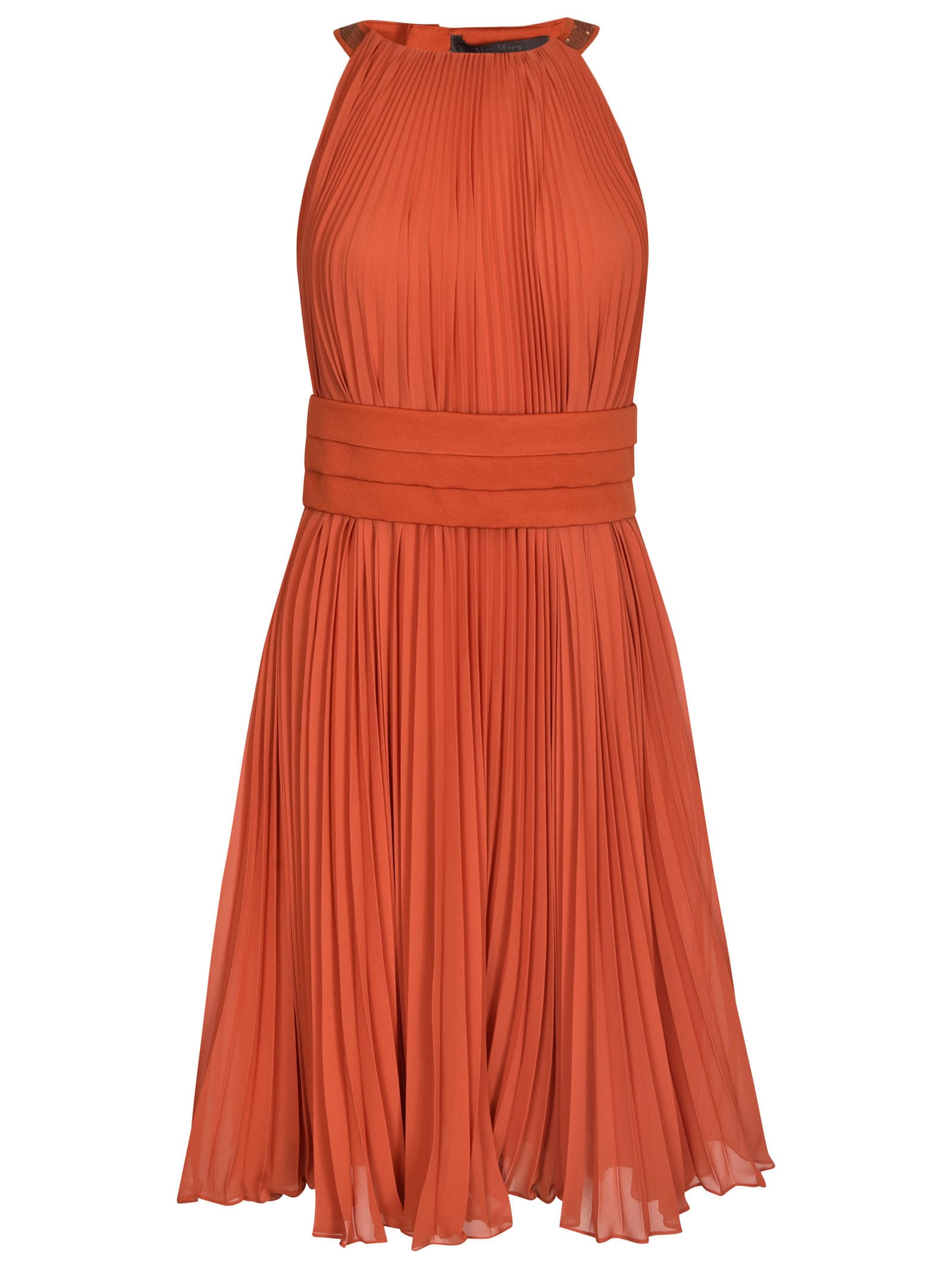 golena pleated dress