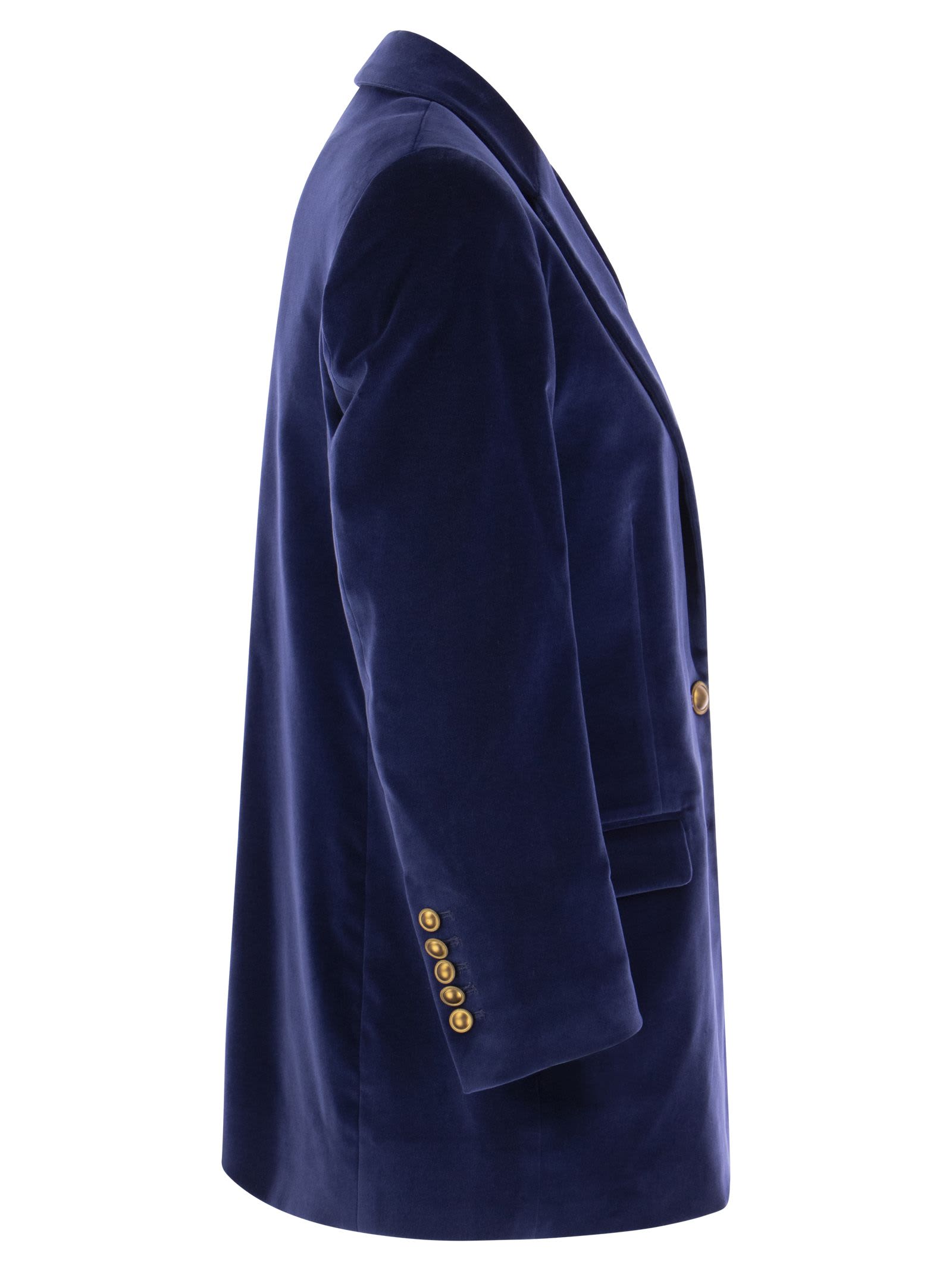 ジャケット SAULINA MILANO JACKET VELVET (46139) Saulina Milano Jacket Velvet - ShopStyle Blazers