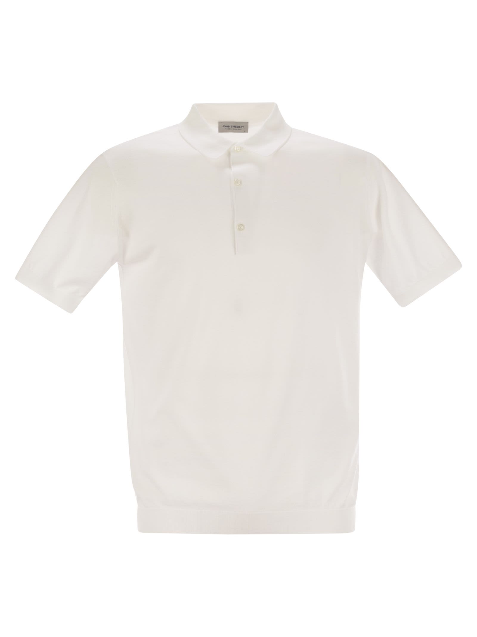 John Smedley Adrian - Cotton Short-sleeved Polo Shirt
