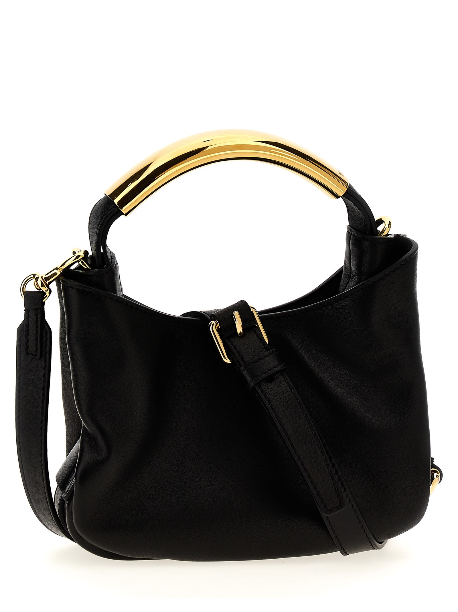 ★Moschino★ Small handle me back POLMC4177PP1MOF0POL700 moschino Handle Me Bag Small' Handbag | italist
