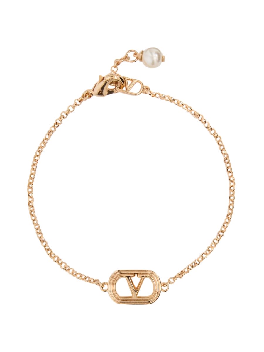ブレスレット Valentino Garavani Ovalette Bracelet Valentino Garavani Ovalette Metal Bracelet for Man in