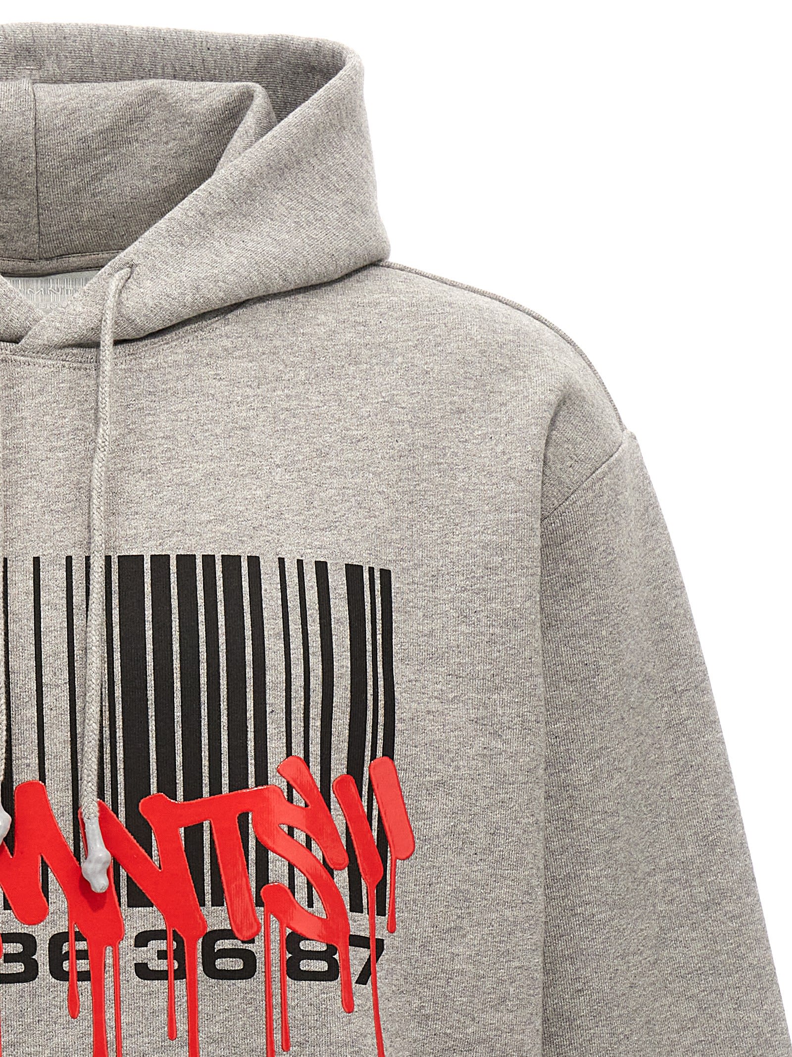 【VTMNTS】グラフィティ ビッグバーコード パーカー VTMNTS 'graffiti Big Barcode' Hoodie | italist
