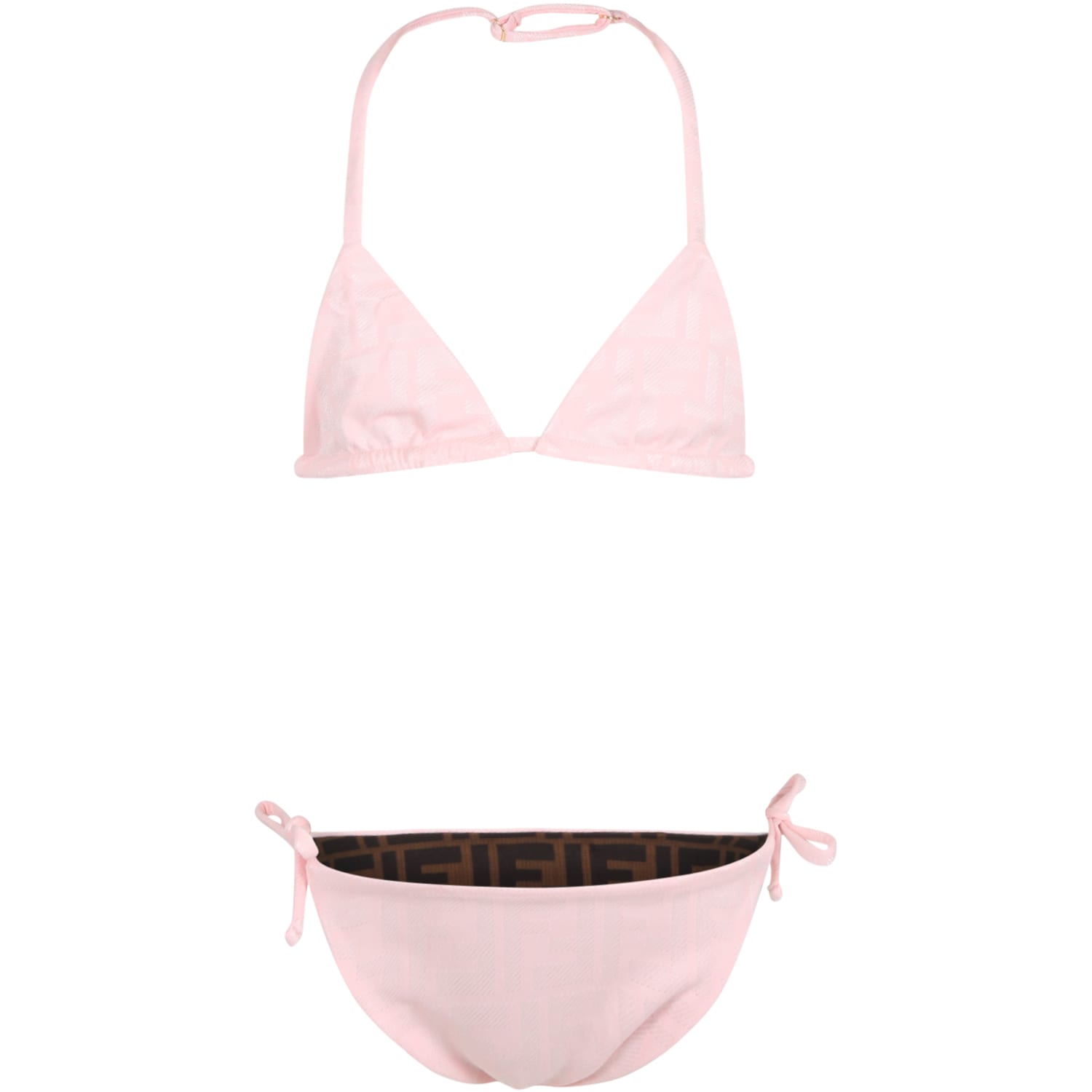 Pink best sale fendi bikini