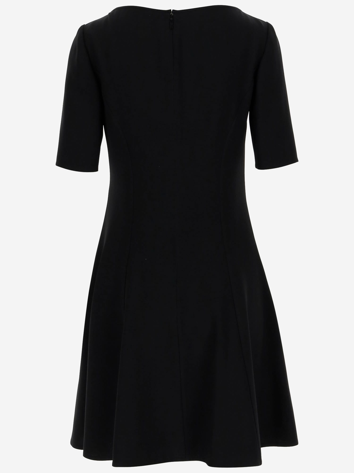 オールインワン・サロペット Versace Opaque Satin Flared Mini Dress With Brooch Versace Opaque Satin Flared Mini Dress With Brooch | italist