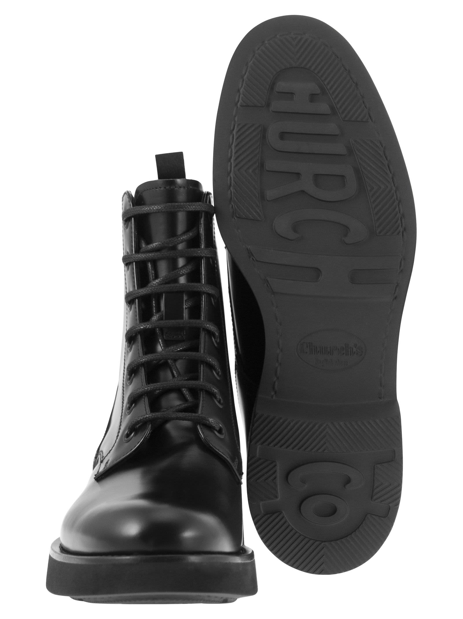ショートブーツ・ブーティ Church's NANALAH L - Semi-gloss calfskin ankle boot Church's Nanalah L - Semi-gloss Calfskin Ankle Boot
