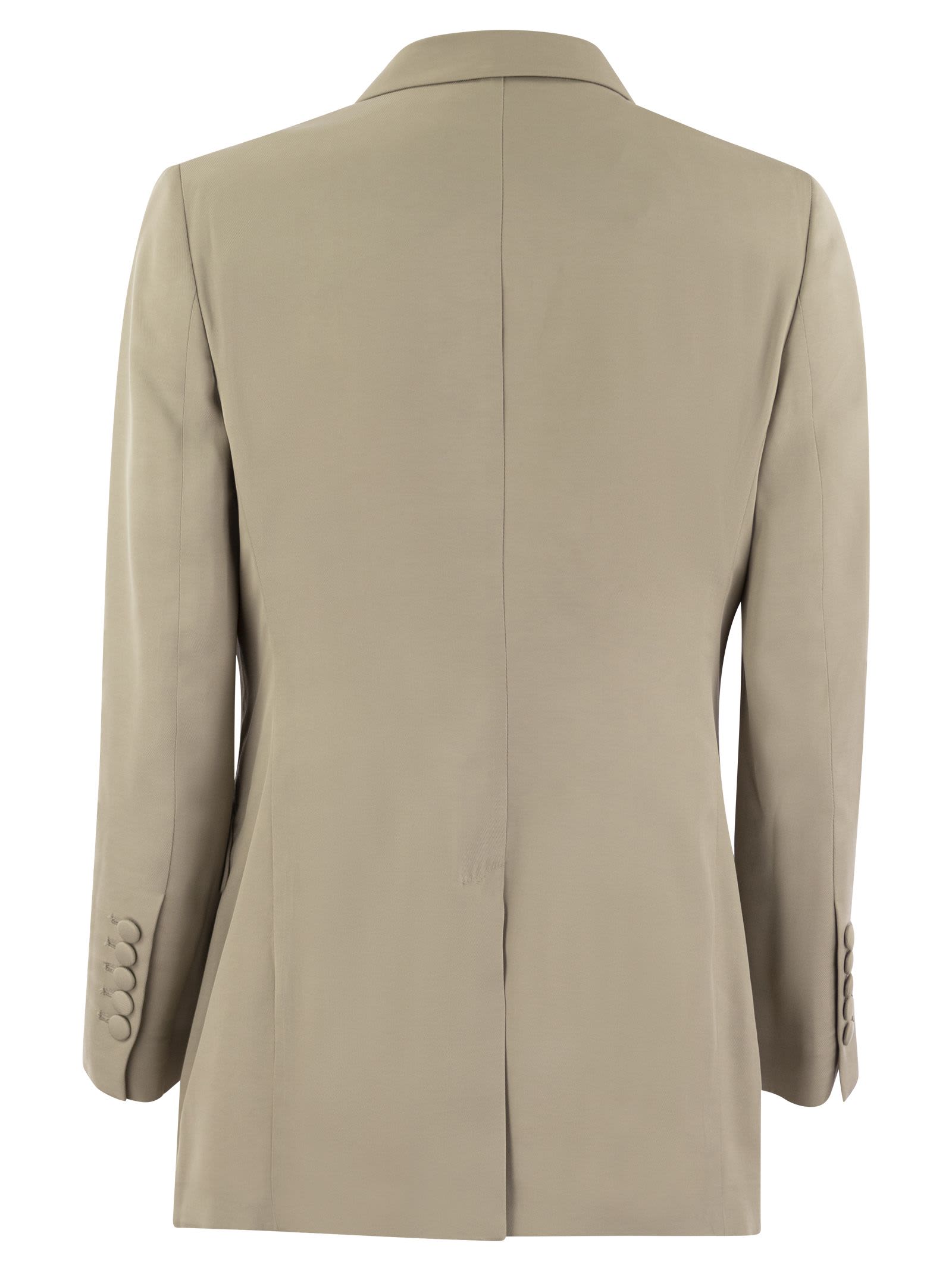 スーツ Saulina ANITA - Viscose double-breasted blazer Saulina Milano Anita - Viscose Double-breasted Blazer