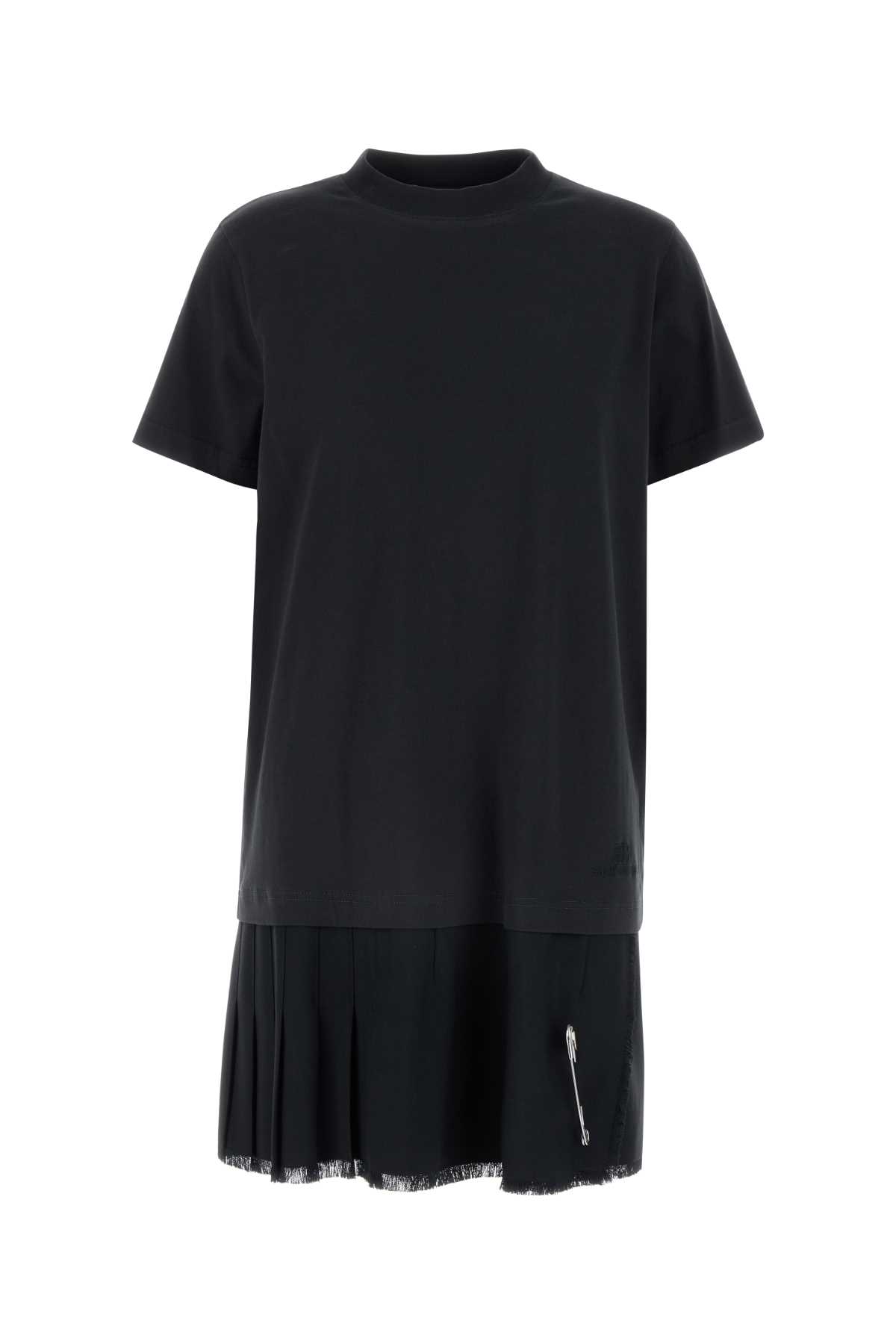 slate cotton t-shirt dress