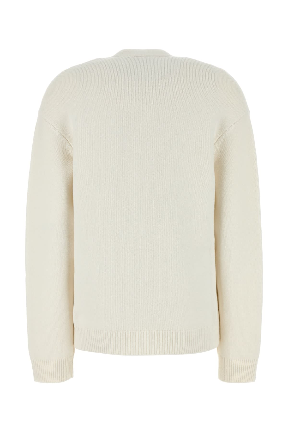 【送料&関税込】Fendi White Cashmere Blend Cardigan Fendi White Cashmere Blend Cardigan | italist