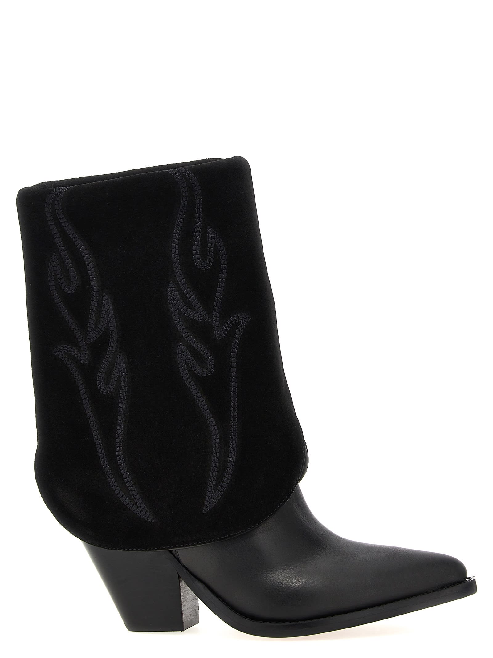 ロングブーツ SONORA FW24 'Rancho Reverse' boots (RAR90XBKNAPOT07W BLACK) Sonora 'rancho Reverse' Boots | italist