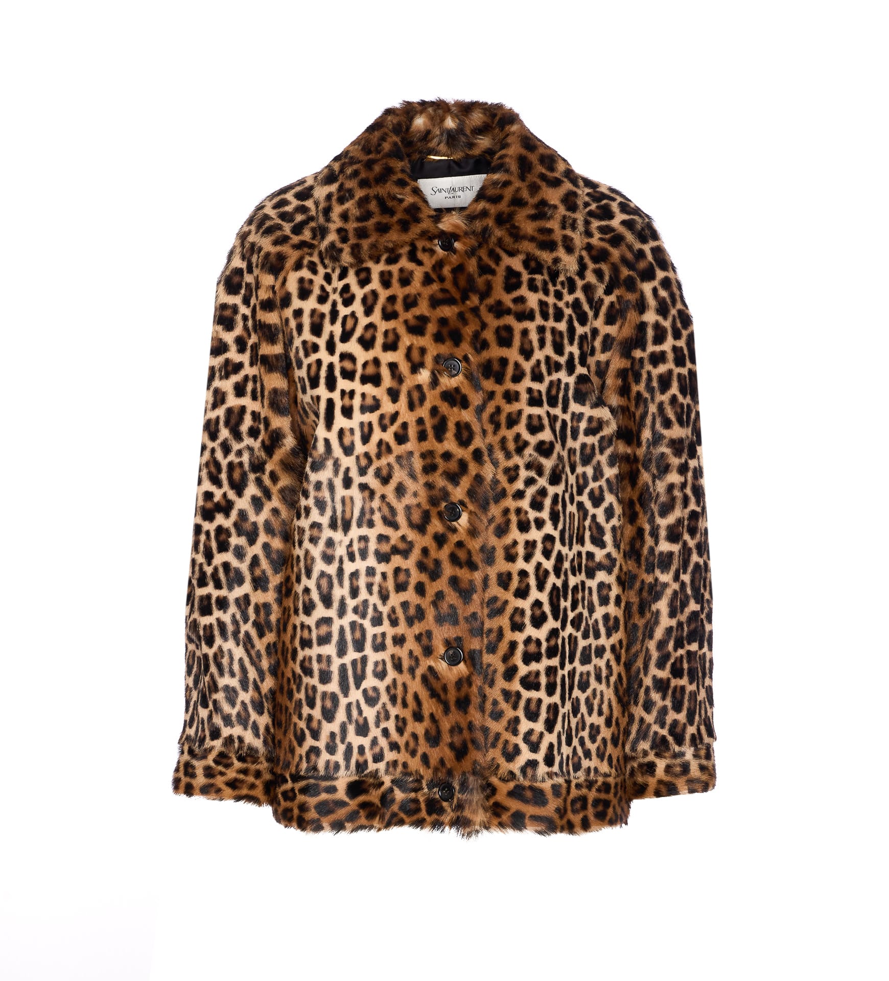 Saint Laurent Leopard Jacket | italist