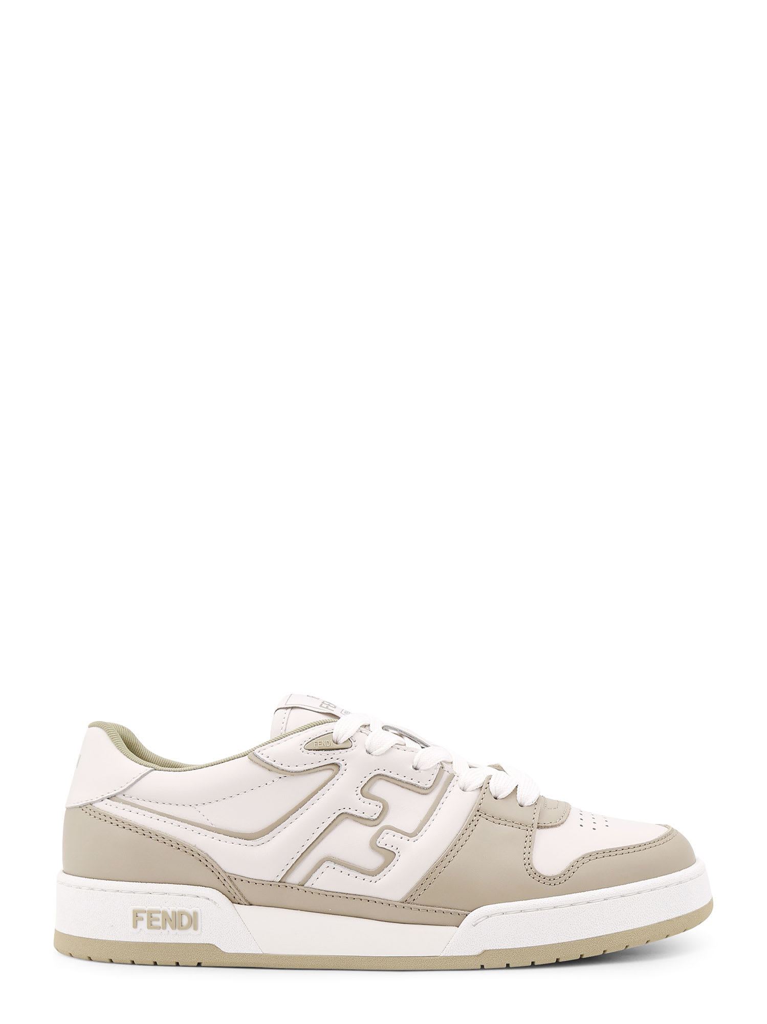 スニーカー Fendi Leather And Nabuk Sneakers With Lateral Logo Fendi Leather Sneakers With Ff Lateral Logo | italist