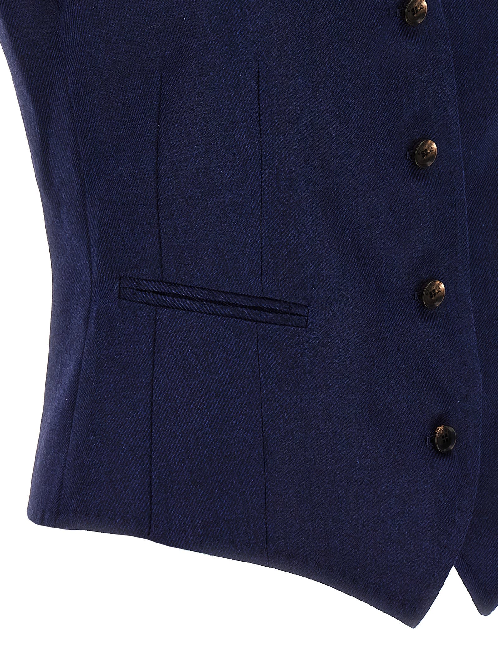 【送料&関税込】Kiton Silk Cashmere Vest Kiton Silk Cashmere Vest | italist