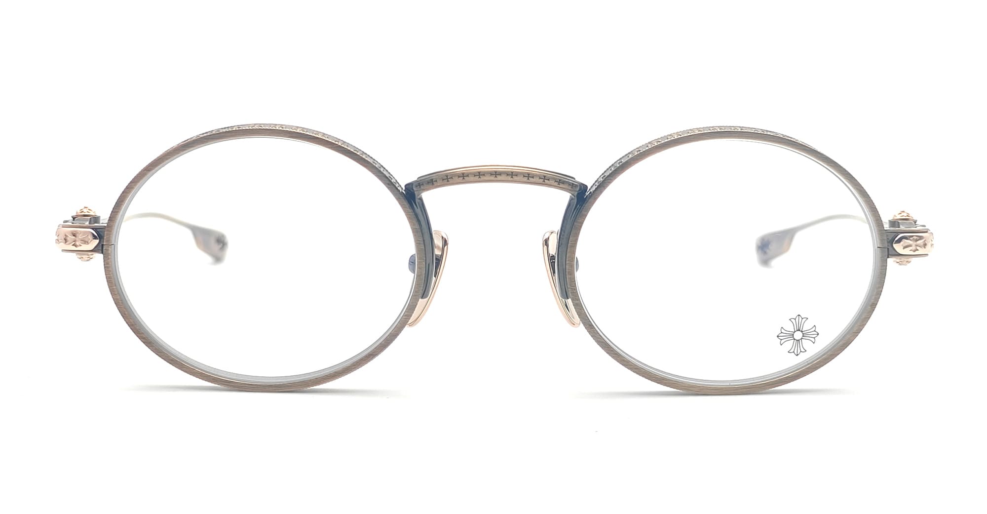 メガネ CHROME HEARTS SS25 HONEY DIPPED AG 48 (HONEY DIPPED AG) Chrome Hearts Honey Dipped - Antique Gold Rx Glasses