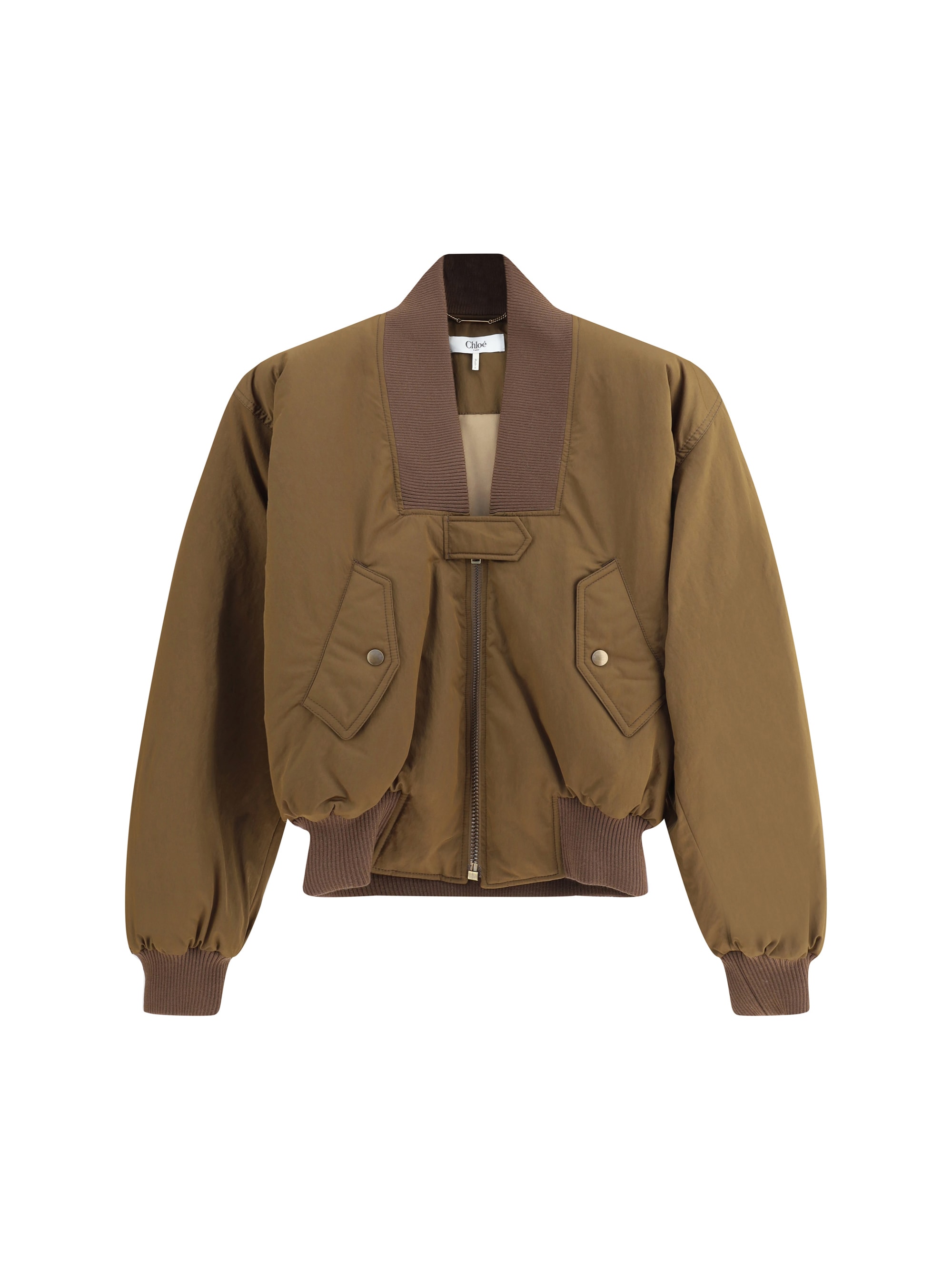 Chloé Nylon Bomber Jacket | italist