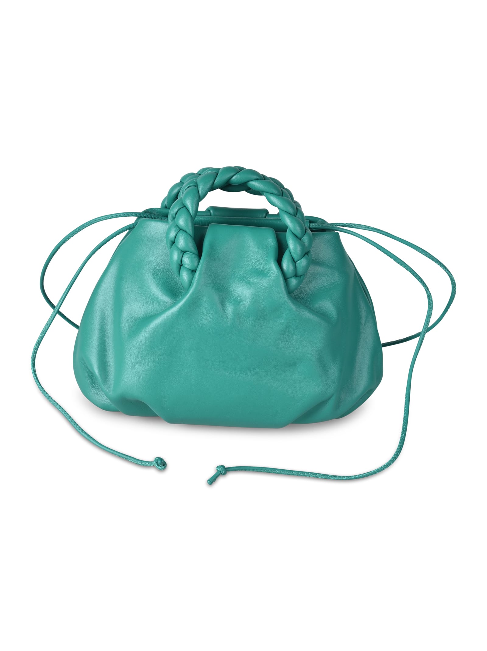 Hereu Espiga Mini Leather Bag In Emerald