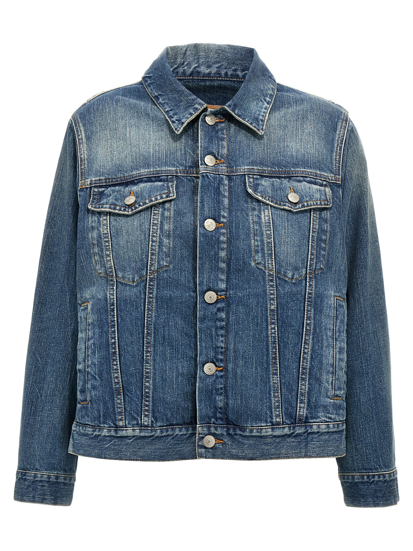 MM6 Maison Margiela Layered denim jacket デニムジャケット MM6 Maison Margiela Layered Denim Jacket | italist