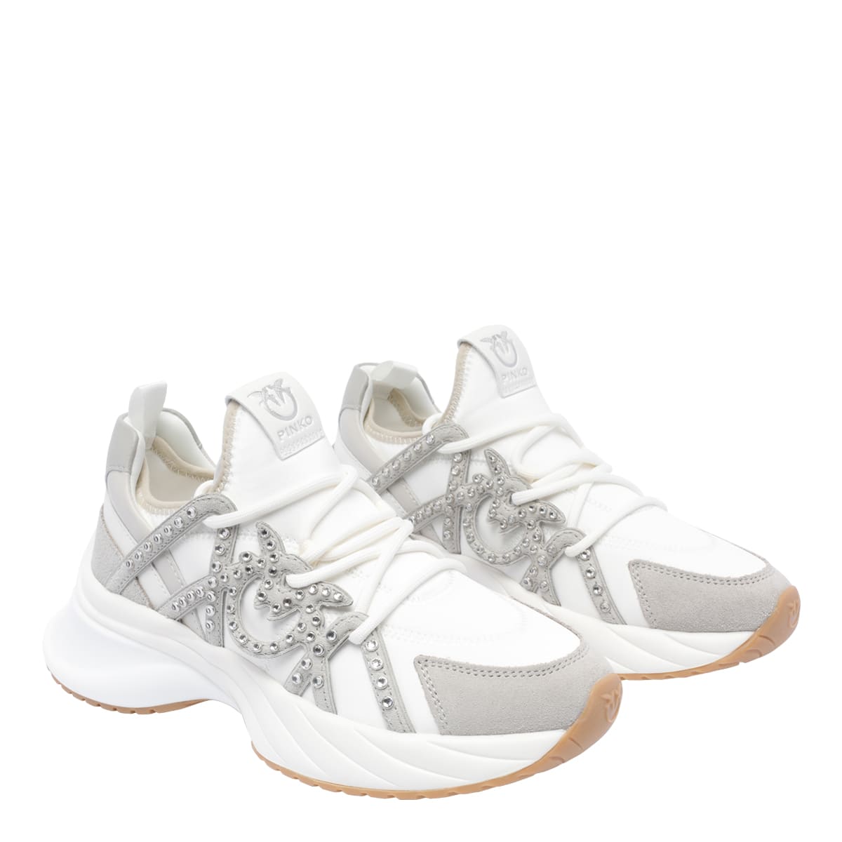 スニーカー PINKO SS25 Sneakers & Slip-On (SS0055 P074ZZ1) PINKO: Sneakers woman - White 1 | Pinko sneakers SS0055P074