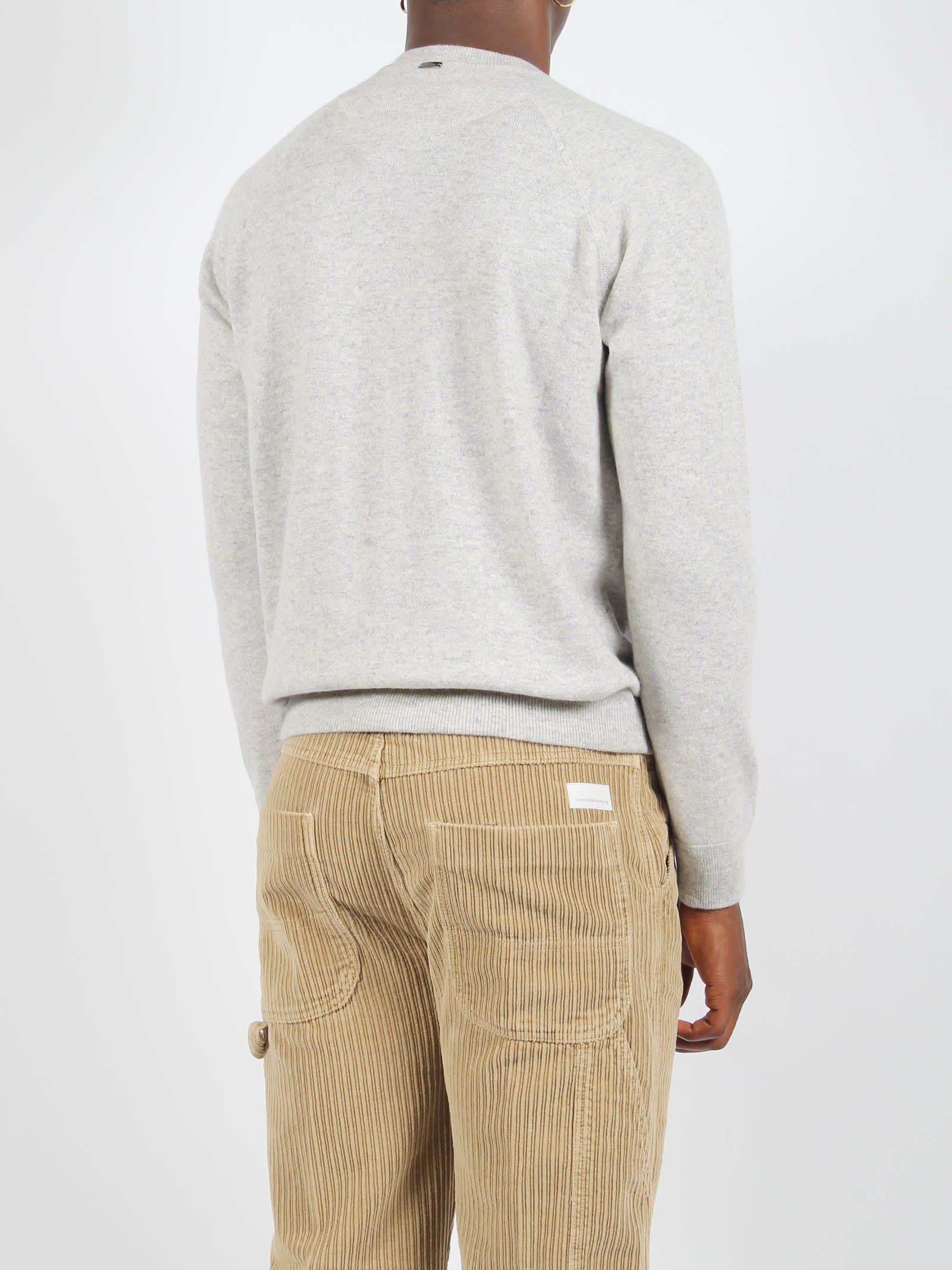 【送料&関税込】Herno Plain Cashmere Resort Sweater Herno Herringbone plain cashmere resort sweater