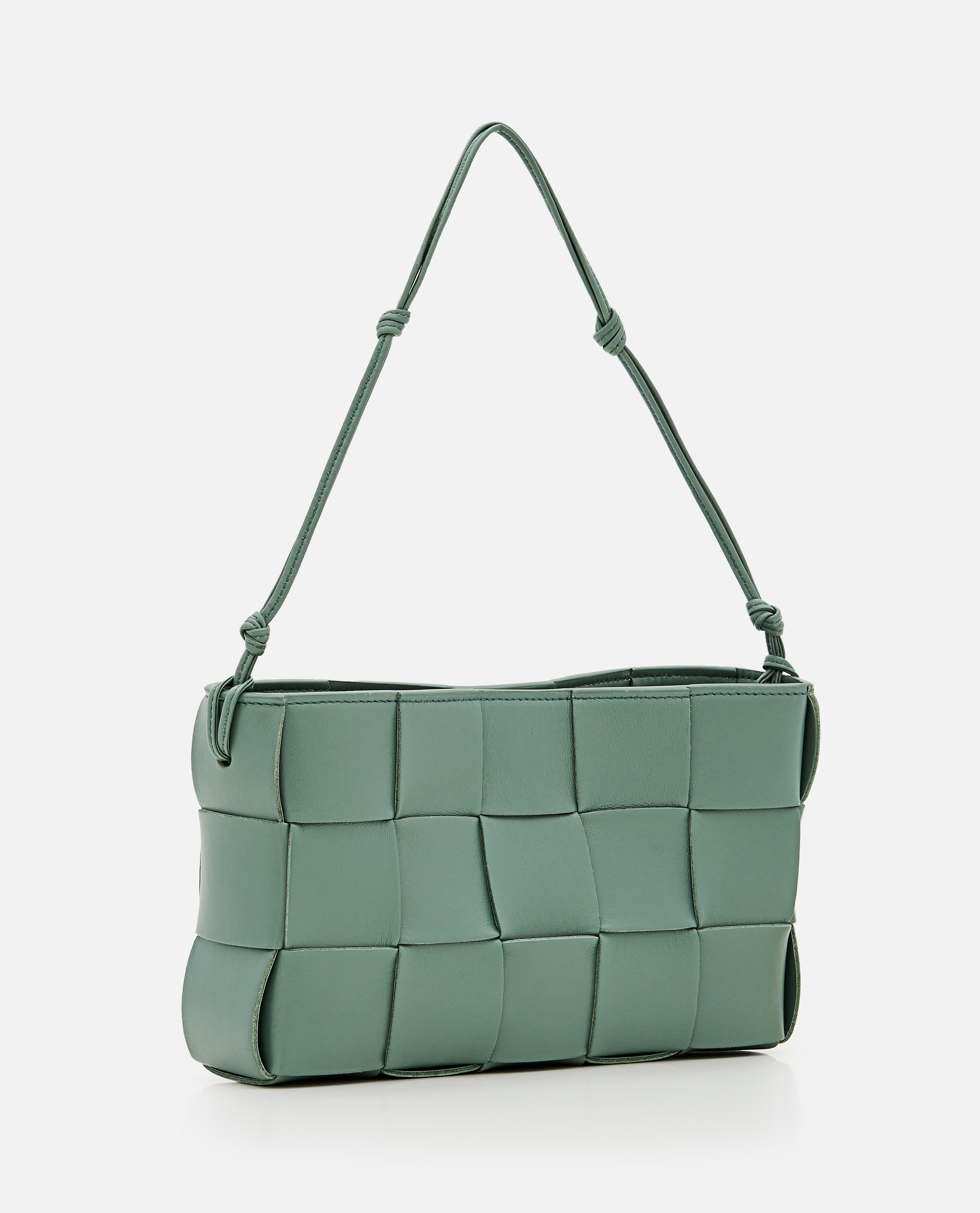 Bottega Veneta Cassette Pouch W/ Strap Leather Shoulder Bag