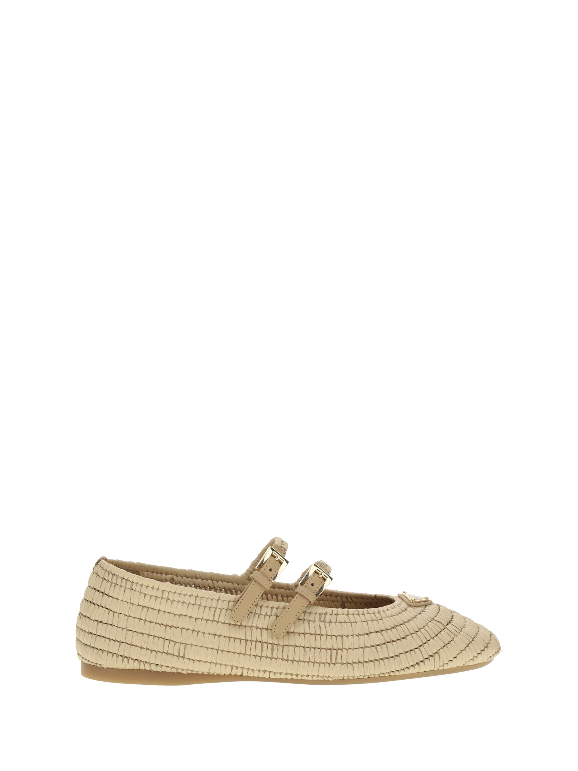 【関税＆送料込み】Prada Crochet Ballerinas Shoes Prada Crochet Ballerinas Shoes | Black | FARFETCH
