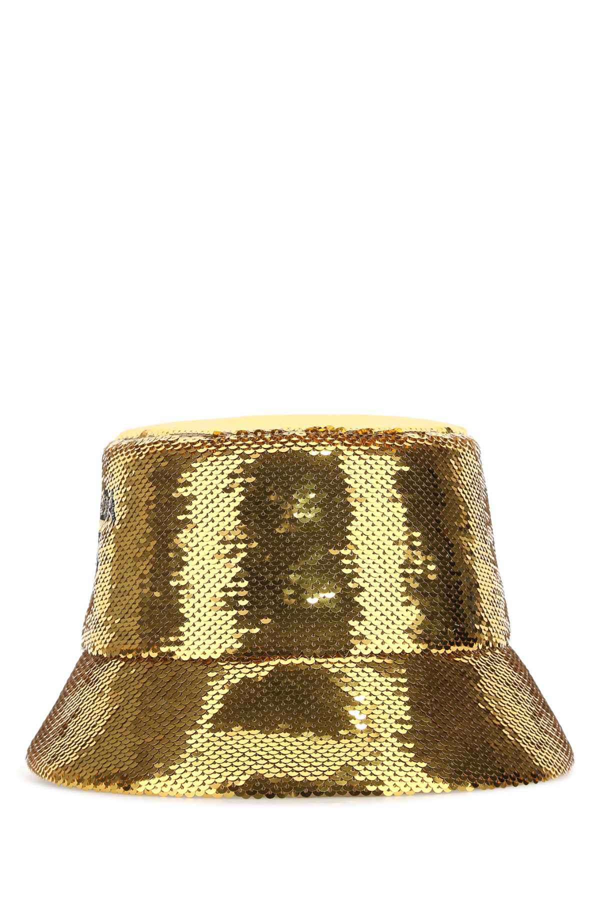Prada Gold Sequins Bucket Hat | italist