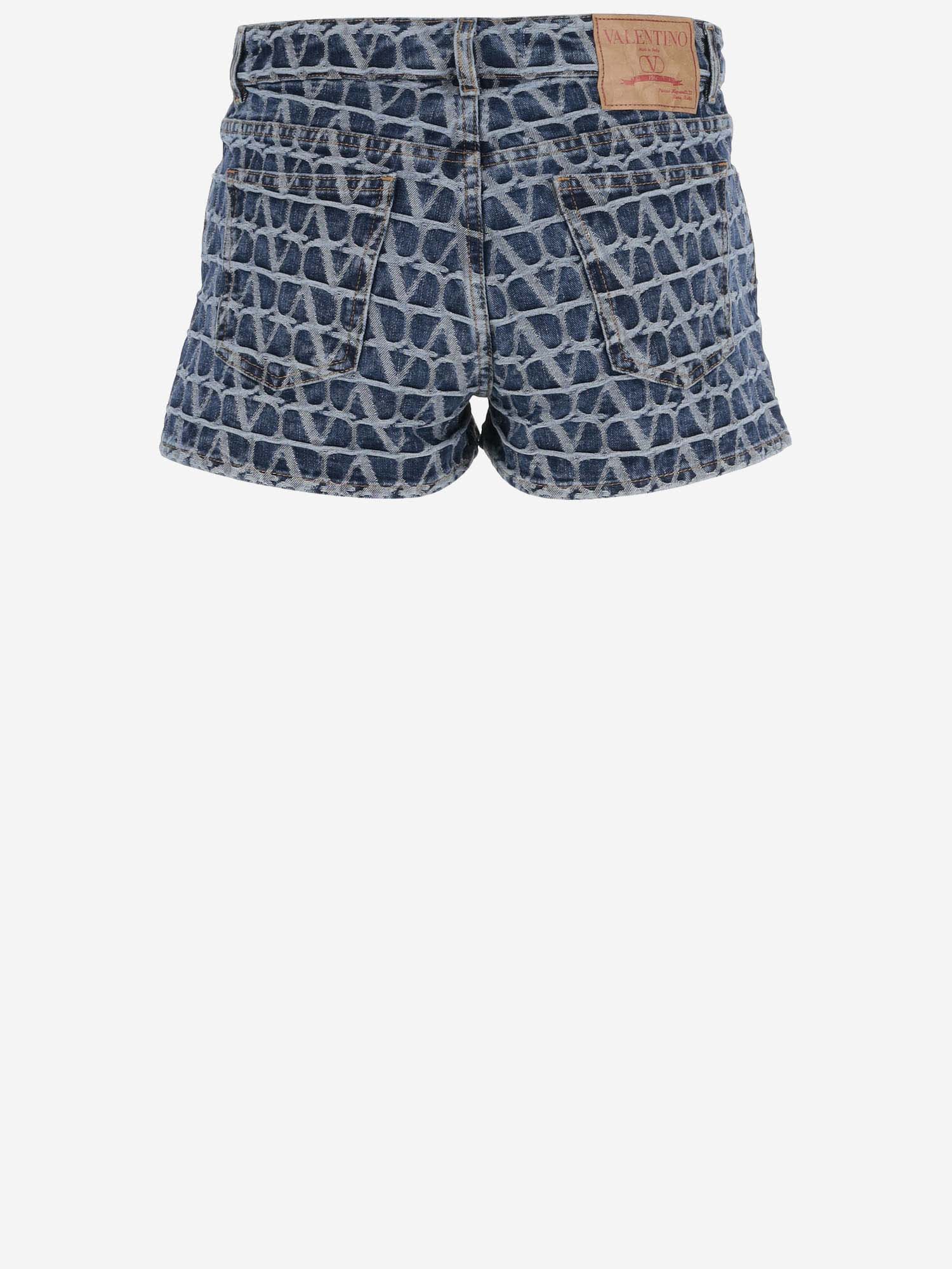 ショートパンツ VALENTINO SS24 Denim shorts (4B0DD16T8L4 558) 4B0DD16T8L4 558 - 海外通販のBUYMA