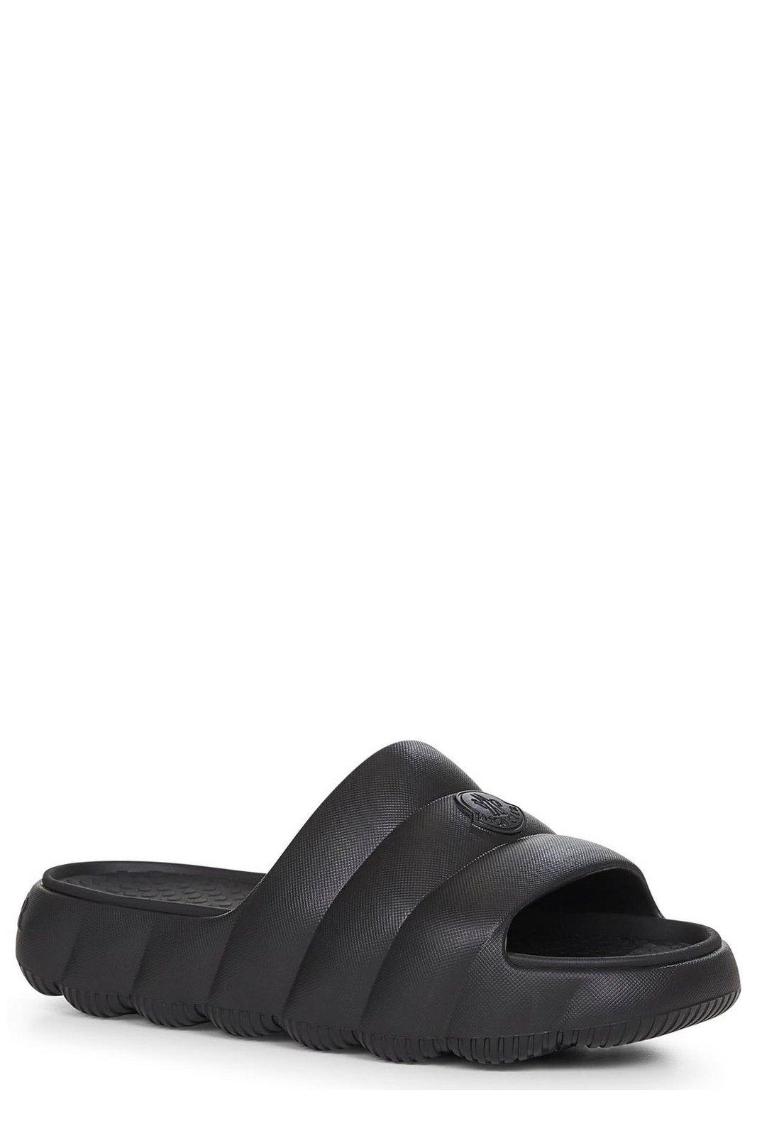 【送料&関税込】Moncler Lilo Quilted Sandals Black Lilo Quilted EVA Slides - Sandals & Sliders for Men