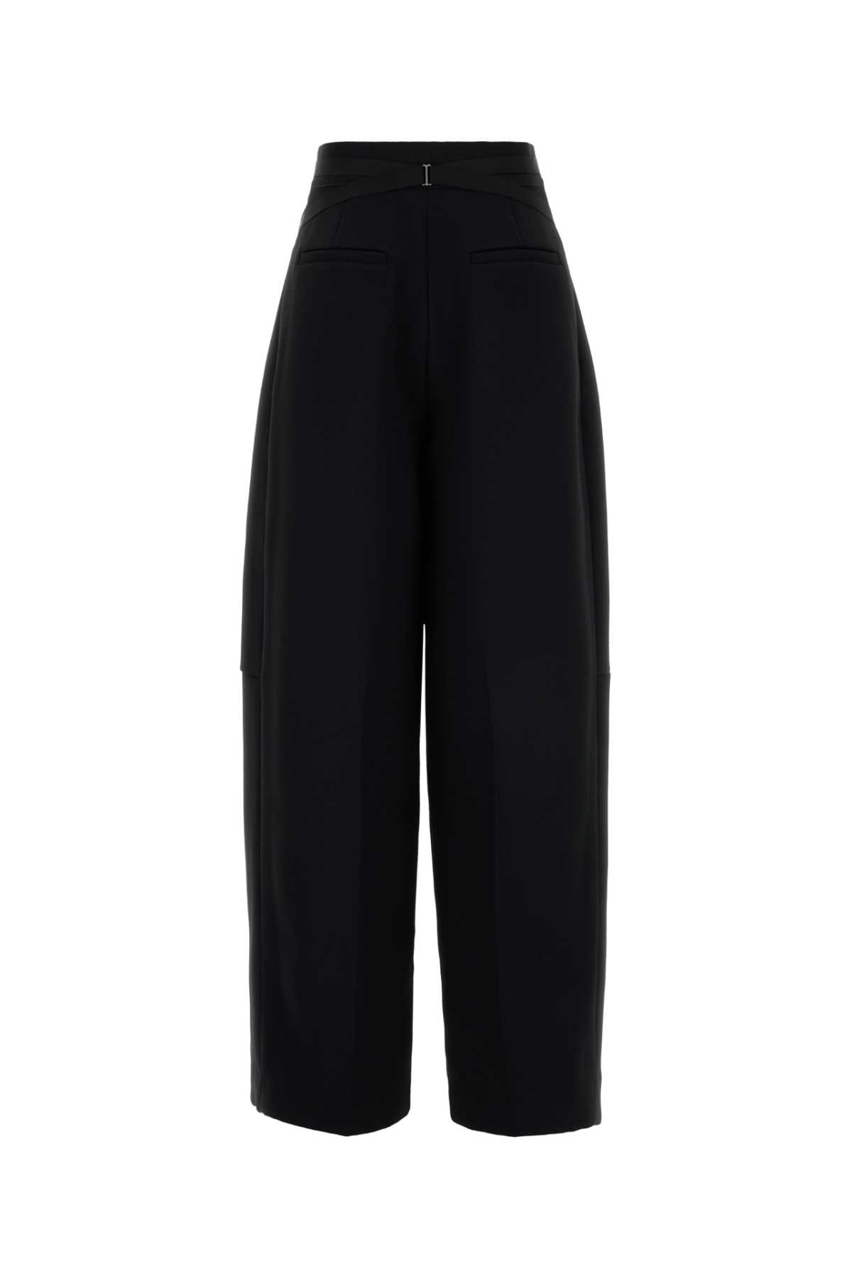 パンツ JeanPaul GAULTIER SS25 Black crepe pant (FPA187C081 00) Jean Paul Gaultier Black Crepe Pant | italist