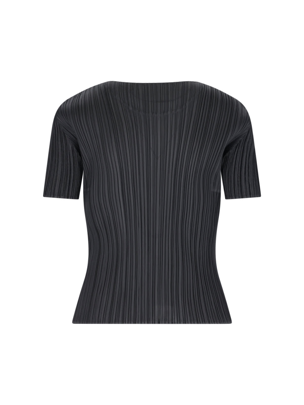 PLEATS PLEASE ISSEY MIYAKE Tシャツ アイボリー Pleats Please Issey Miyake Plissé short-sleeve T-shirt