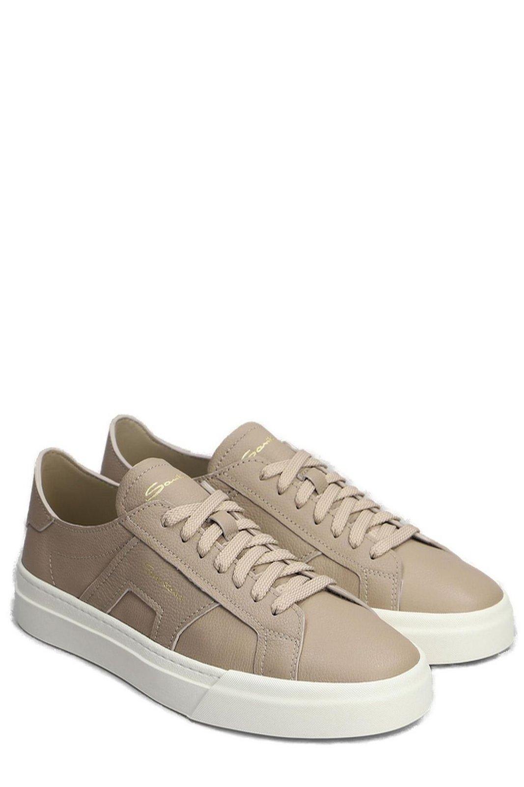 Santoni Round Toe Low-top Sneakers | italist