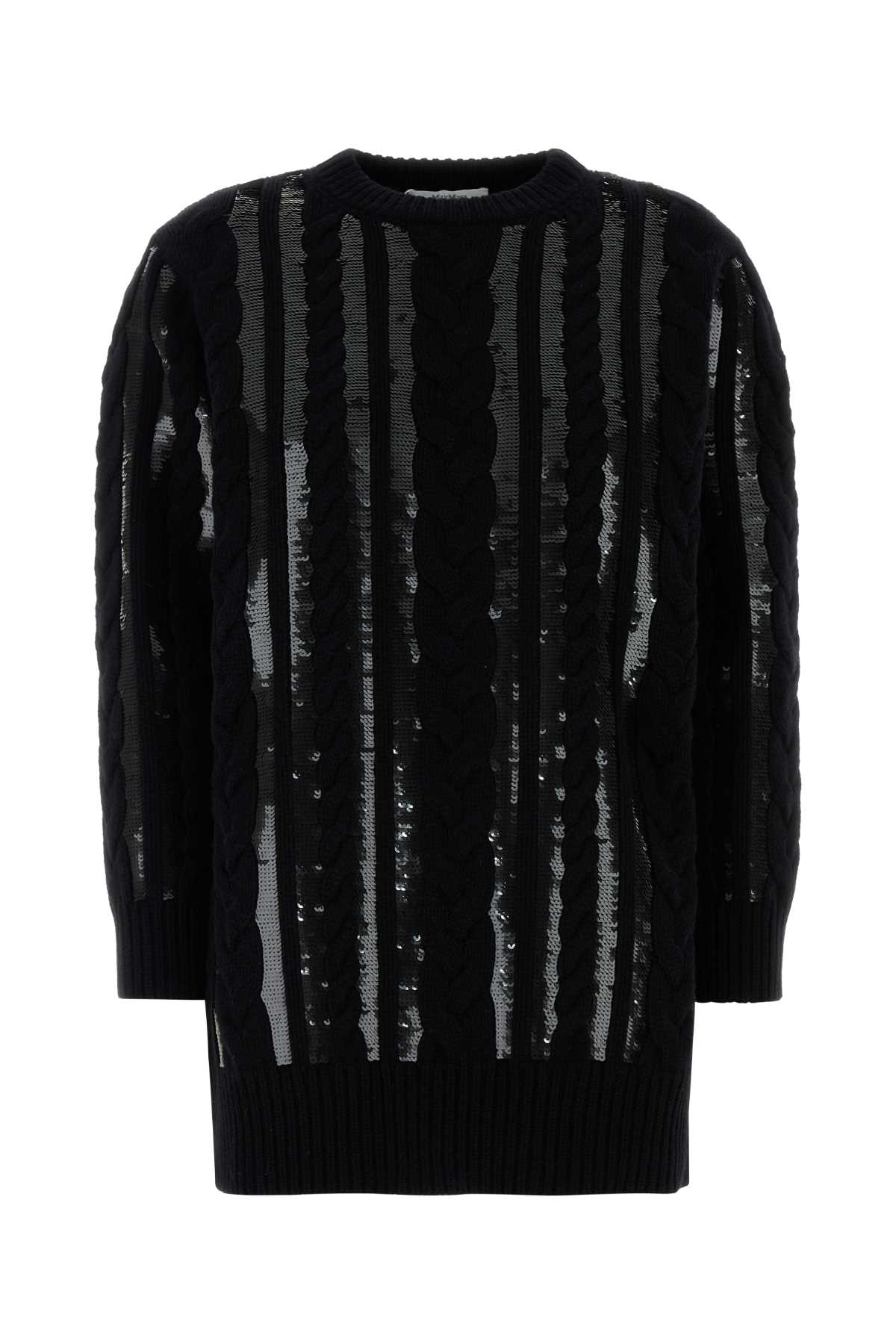 ワンピース Max Mara Black Wool Blend Mambo Sweater Dress Max Mara Black Wool Blend Mambo Sweater Dress | italist