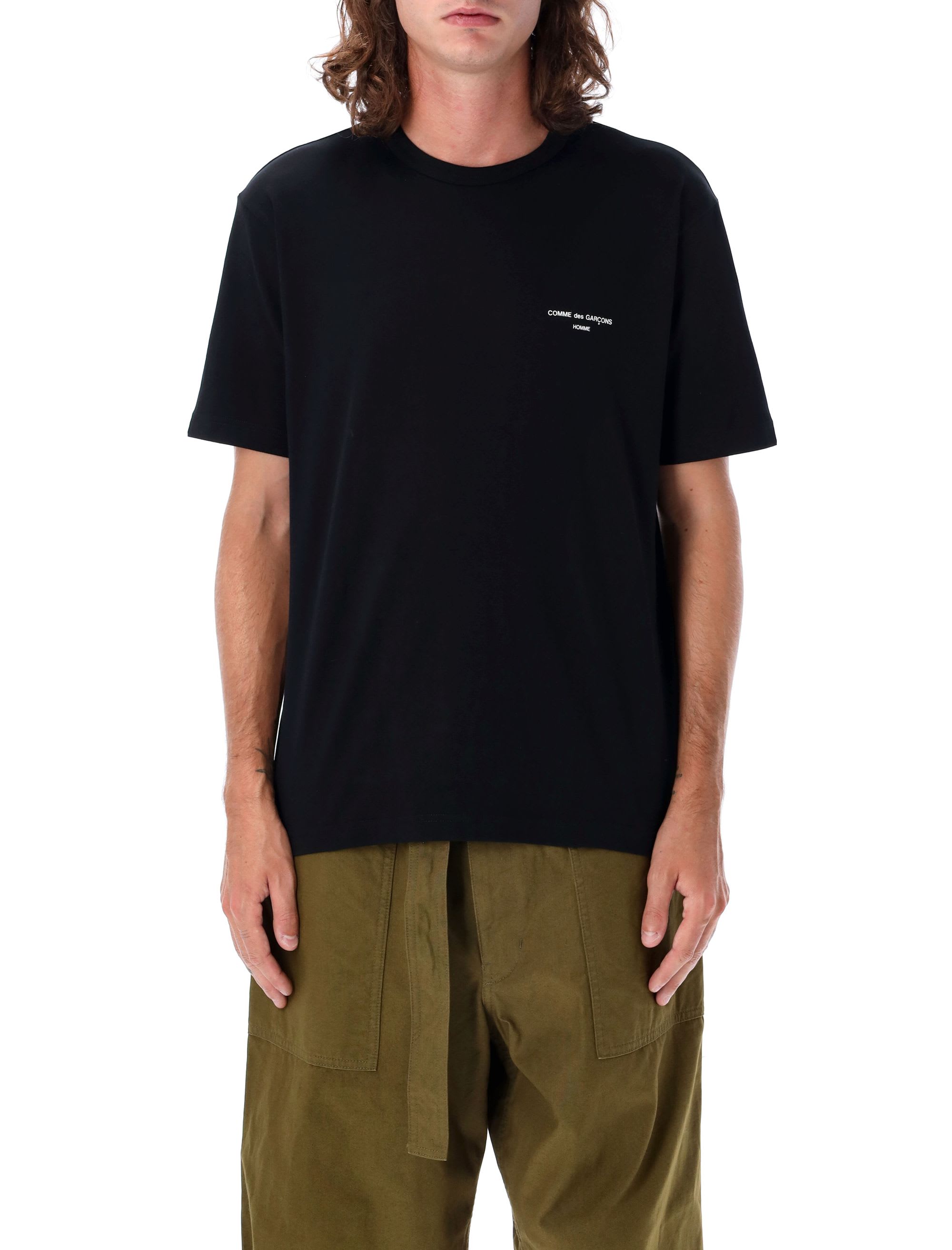 COMME des GARÇONS 半袖Tシャツ Msize Comme Des Garçons Ruched T-shirt | White | FARFETCH