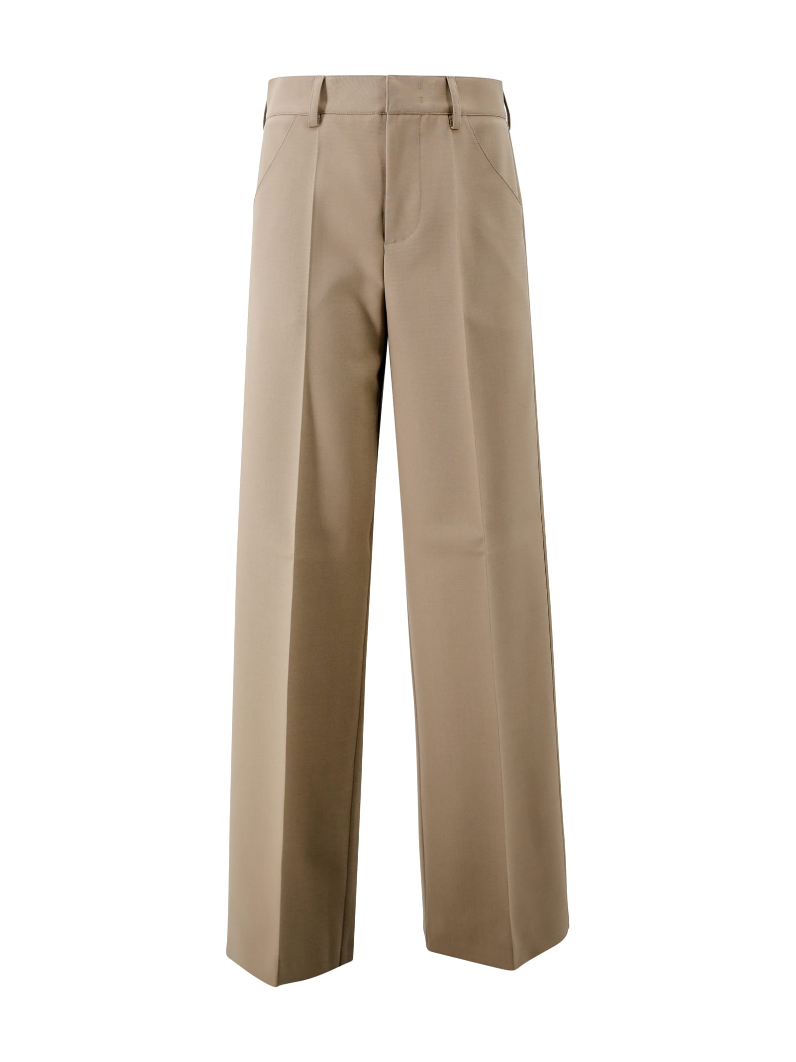 パンツ PHILOSOPHY DI LORENZO SERAFINI PANTS (A03242126 0555) PHILOSOPHY DI LORENZO SERAFINI Grain de poudre wide-leg