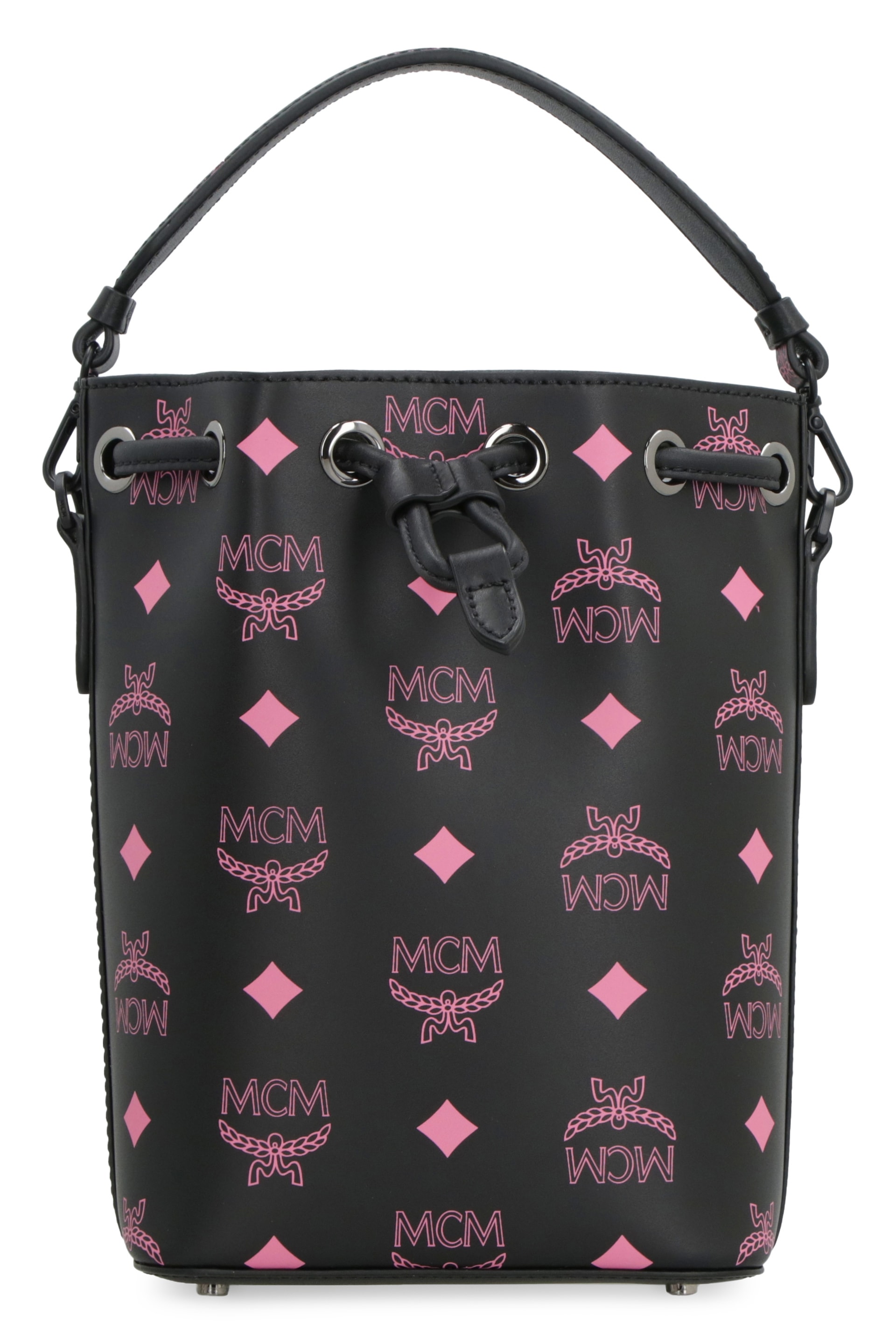 Mcm bucket 2025 bag pink