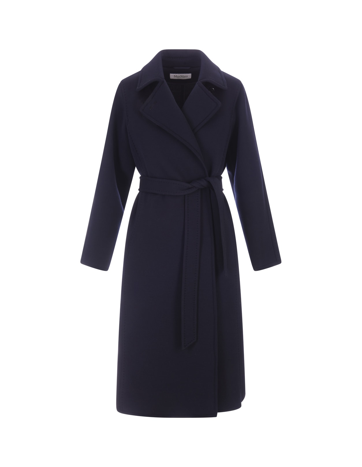 Max Mara MANUELA ネイビー Max Mara Navy Blue Manuela Icon Light Edition Coat | italist