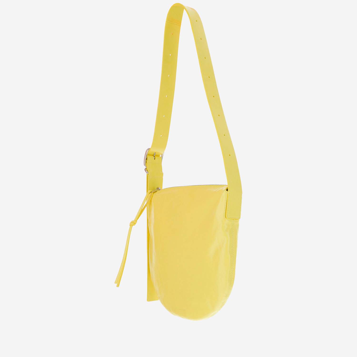 Jil Sander Crinkled Leather Small Shoulder Bag | italist