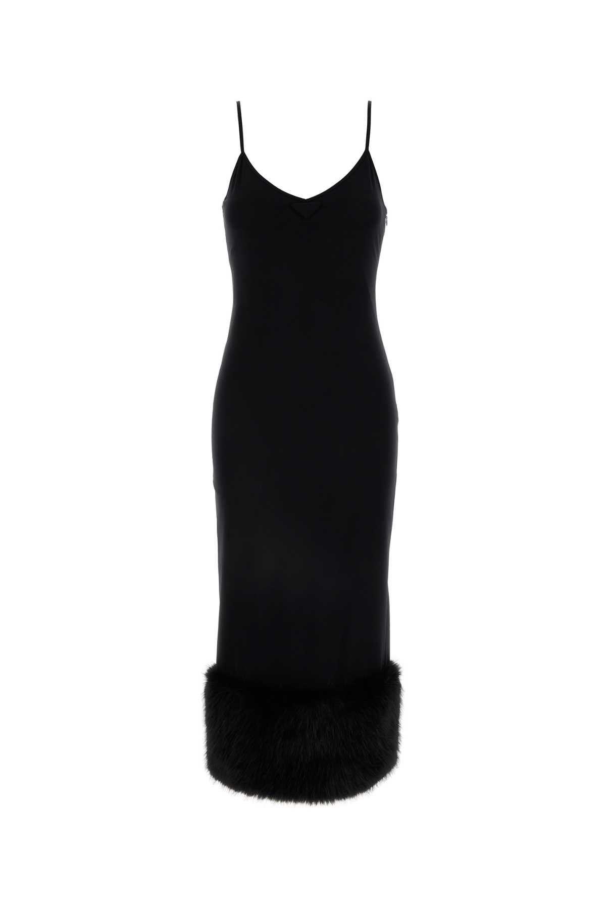 ワンピース Prada Black Jersey Dress Prada Black Jersey Dress | italist