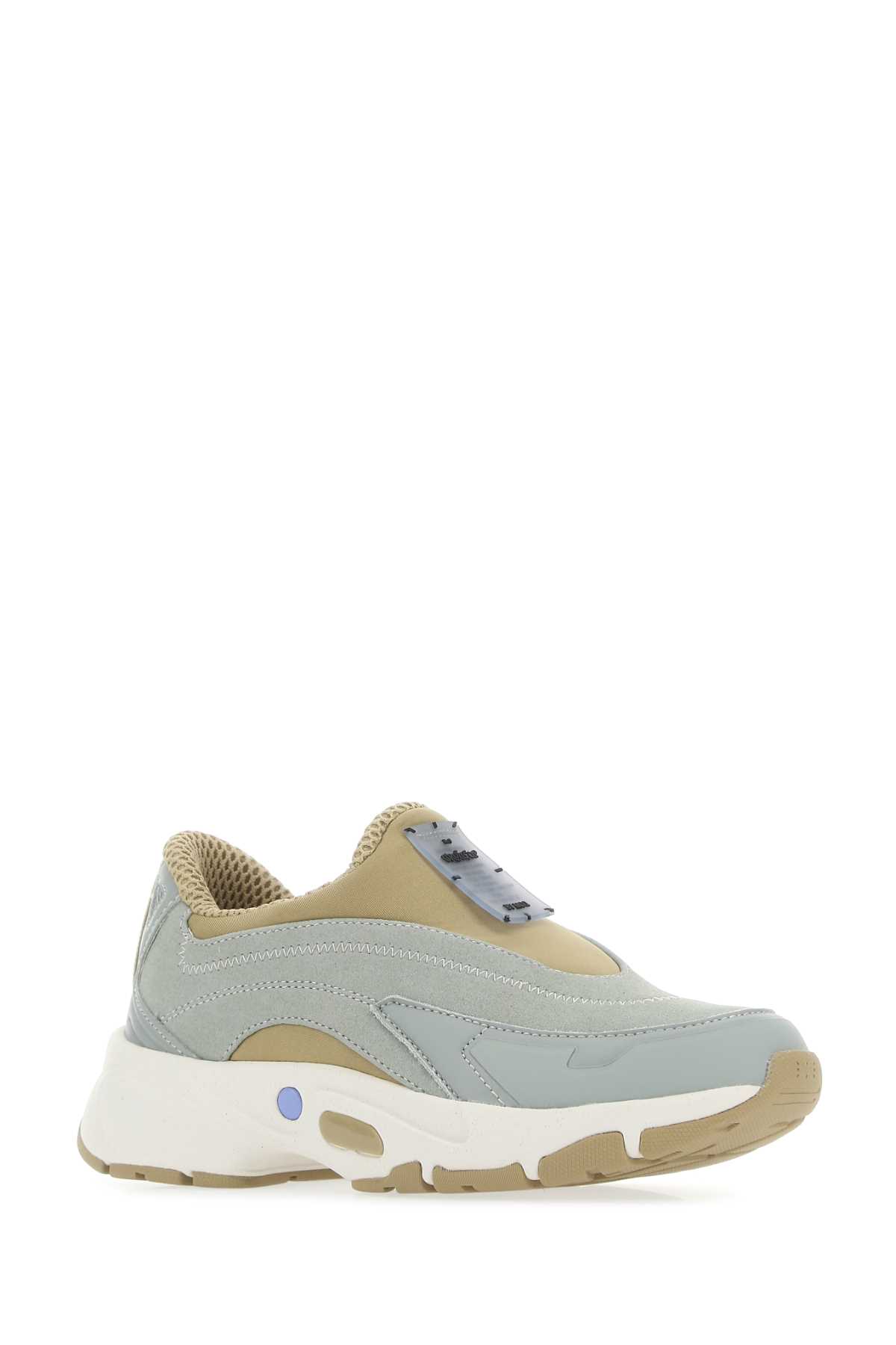スニーカー MCQ Multicolor Fabric And Suede Aratana Sneakers McQ Alexander McQueen Multicolor Fabric And Suede Aratana