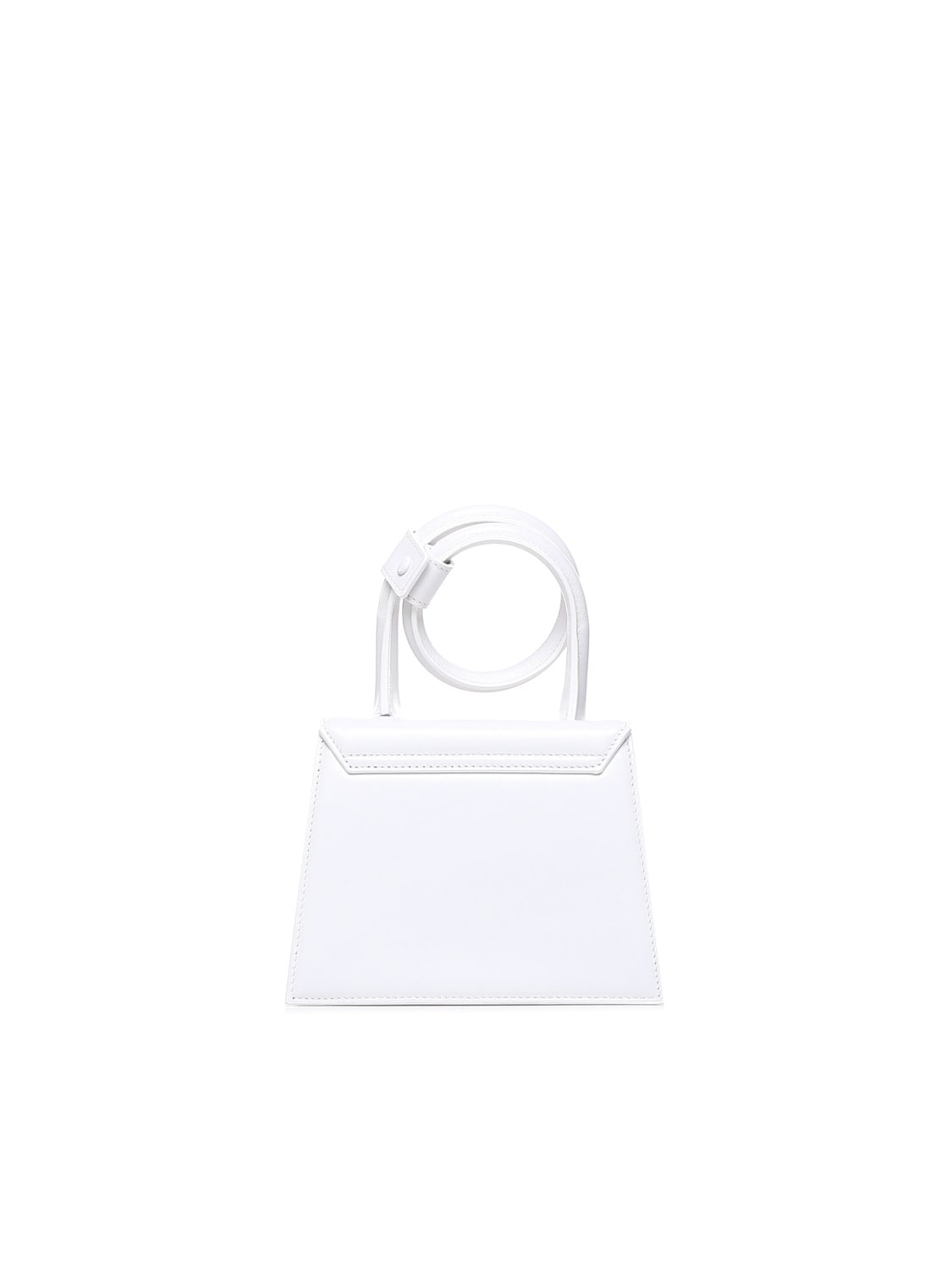 White JACQUEMUS LE CHIQUITO NOEUD HANDBAG (213BA0053000100)