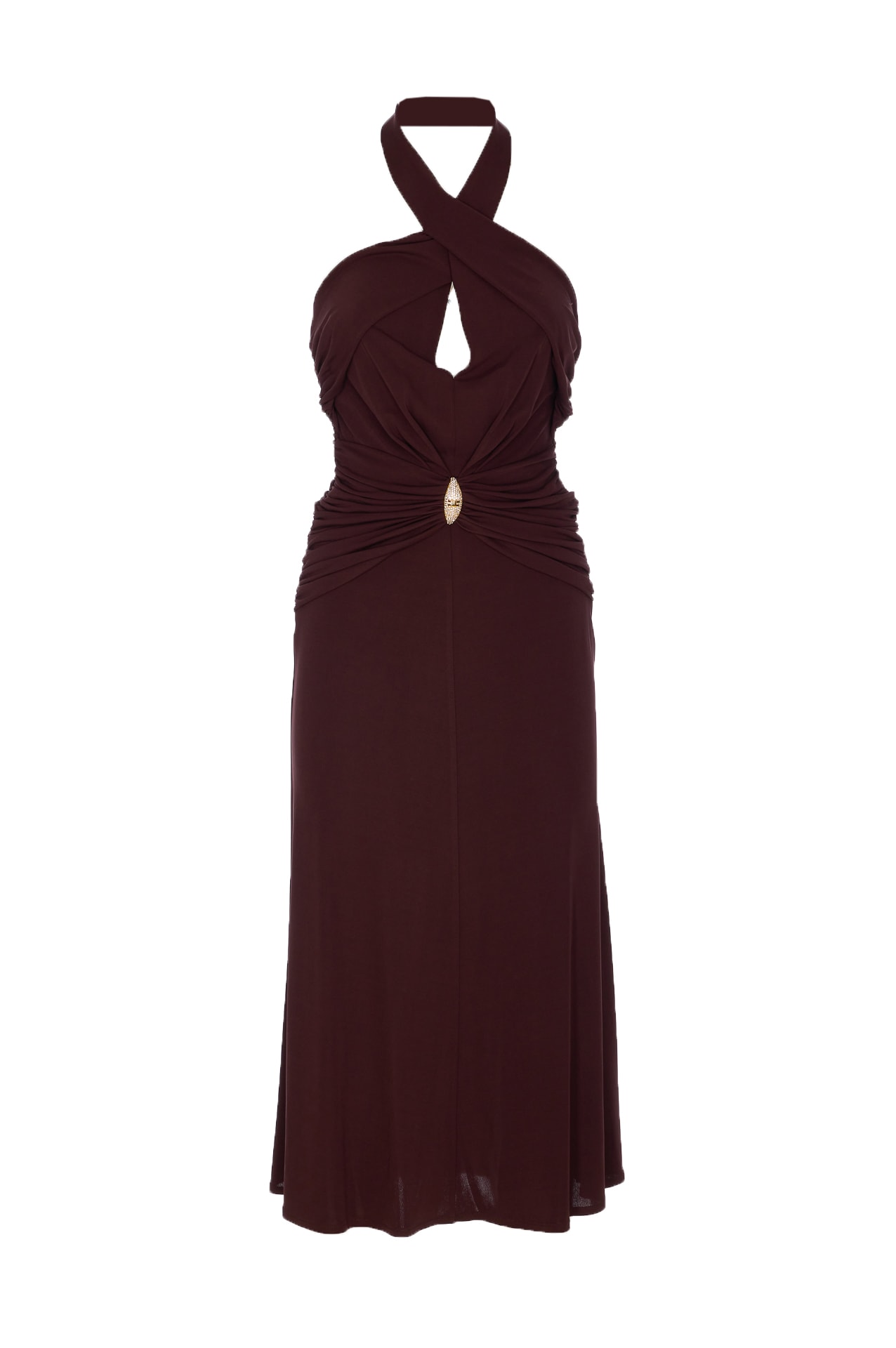 ワンピース Elisabetta Franchi RUFFLED DRESS Elisabetta Franchi Ruffled Dress | italist