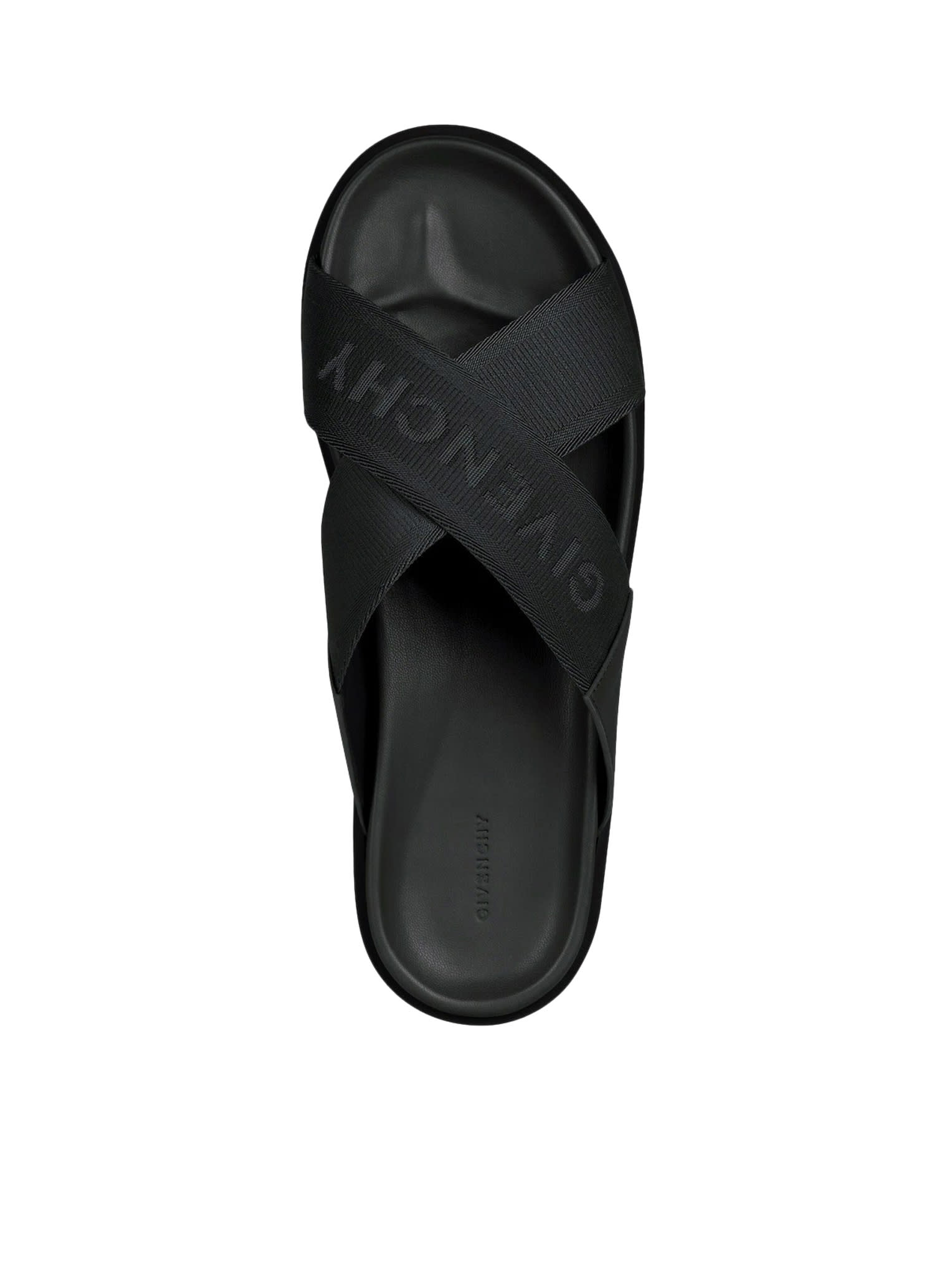 Givenchy criss discount cross flat sandals