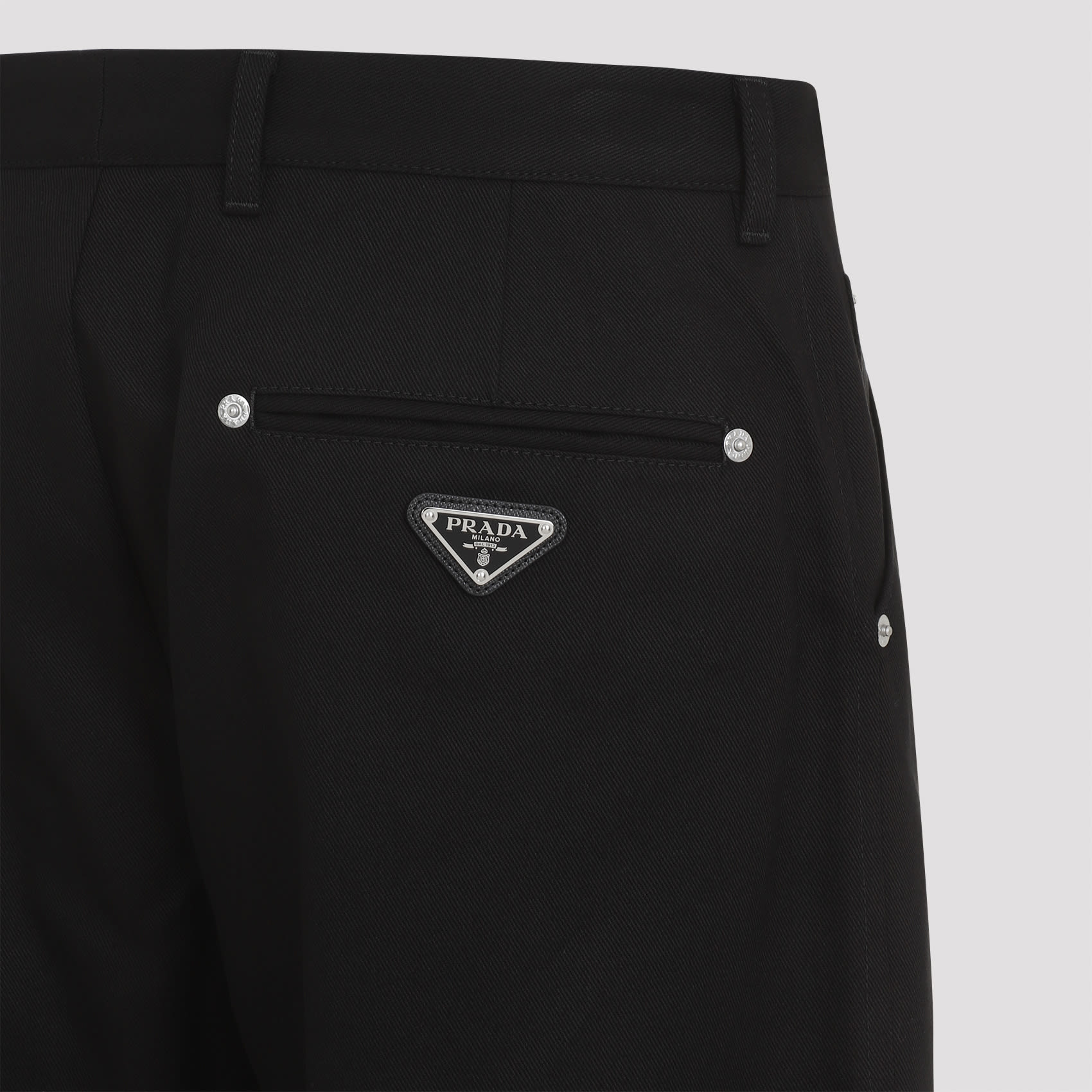 【関税&送料込み】Prada Cotton Trousers Prada Cotton Trousers | italist