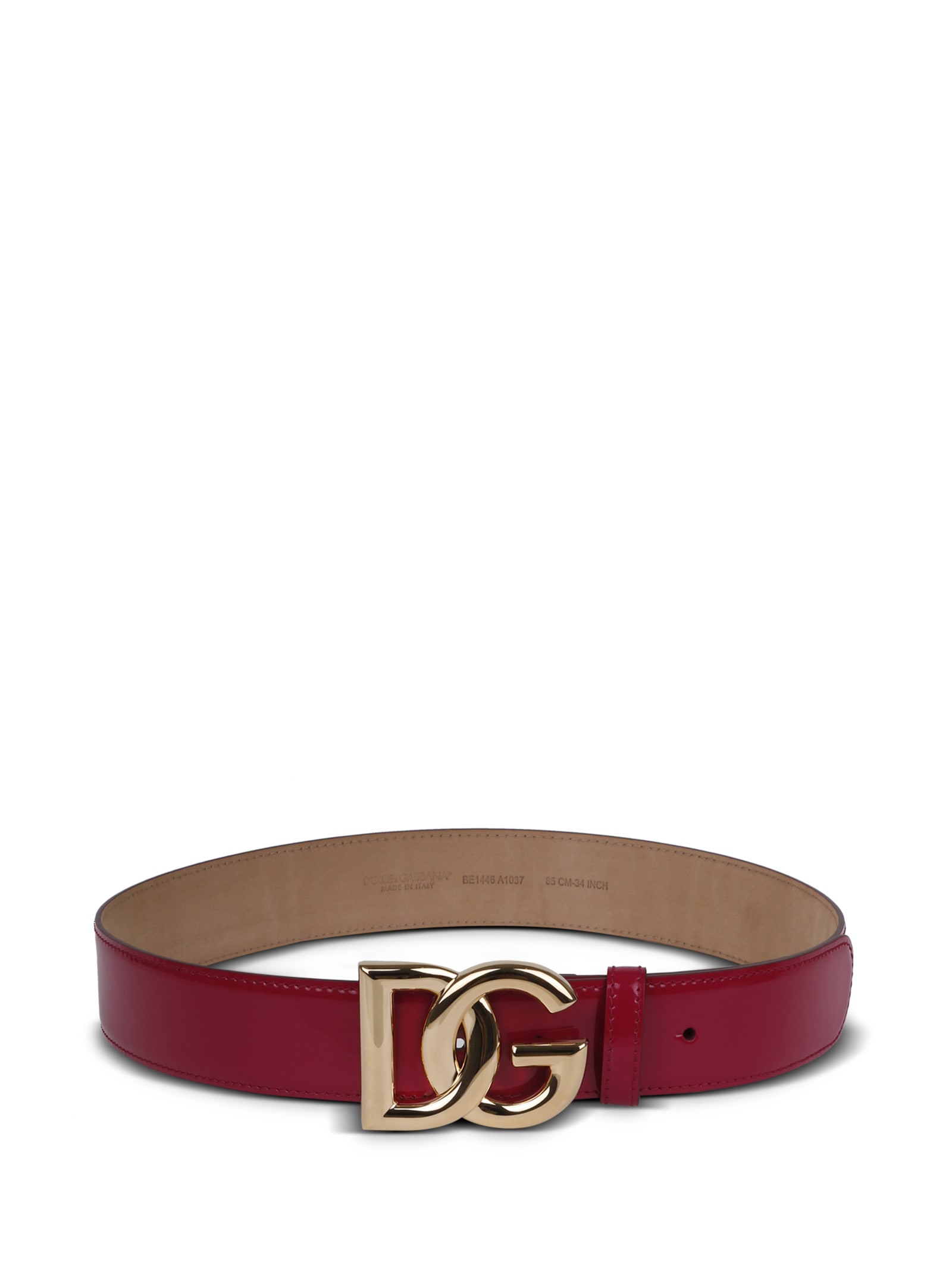 Dolce & Gabbana 'dg' Logo Belt