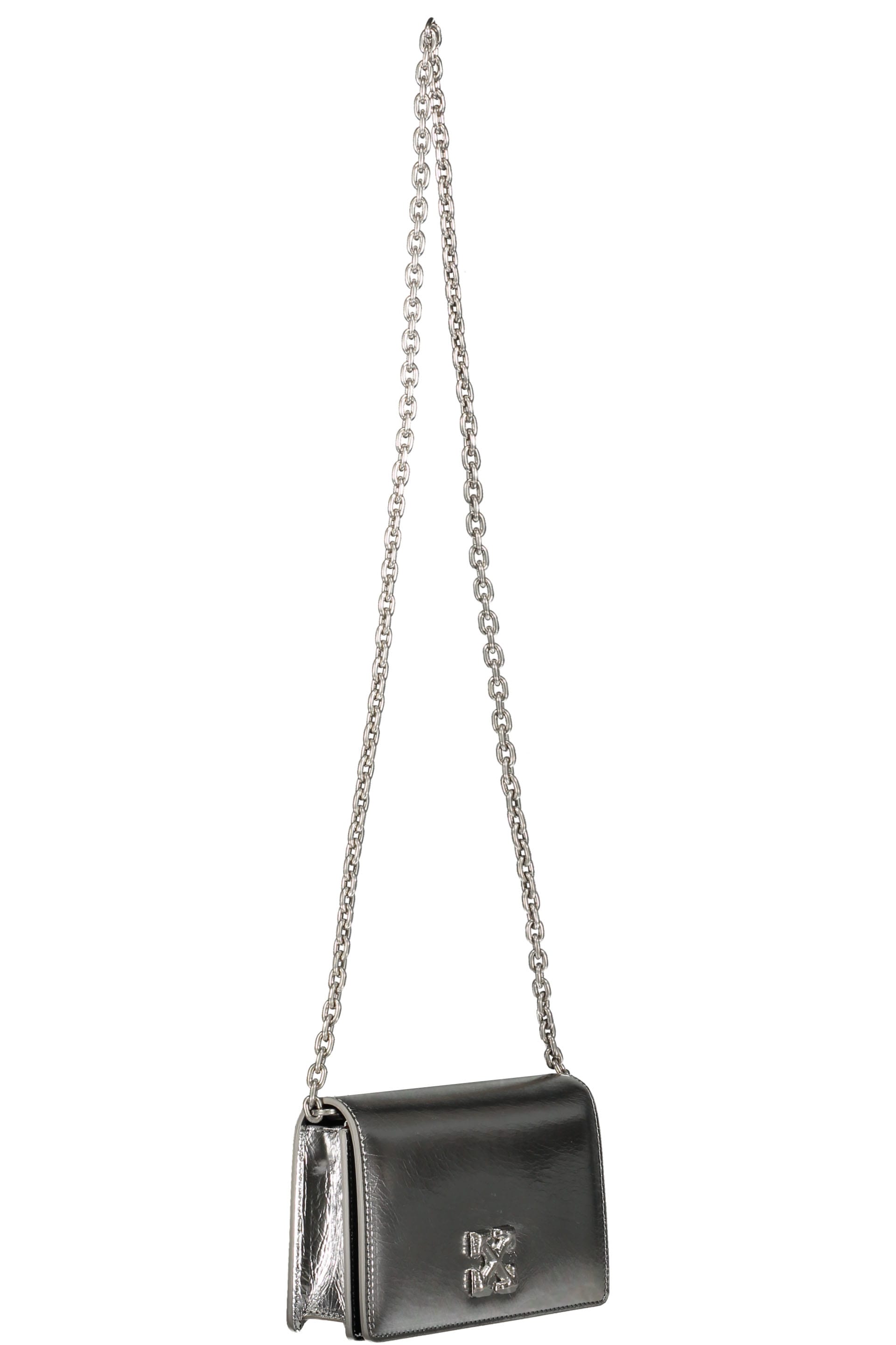 Off-White Jitney Leather Crossbody Bag | italist