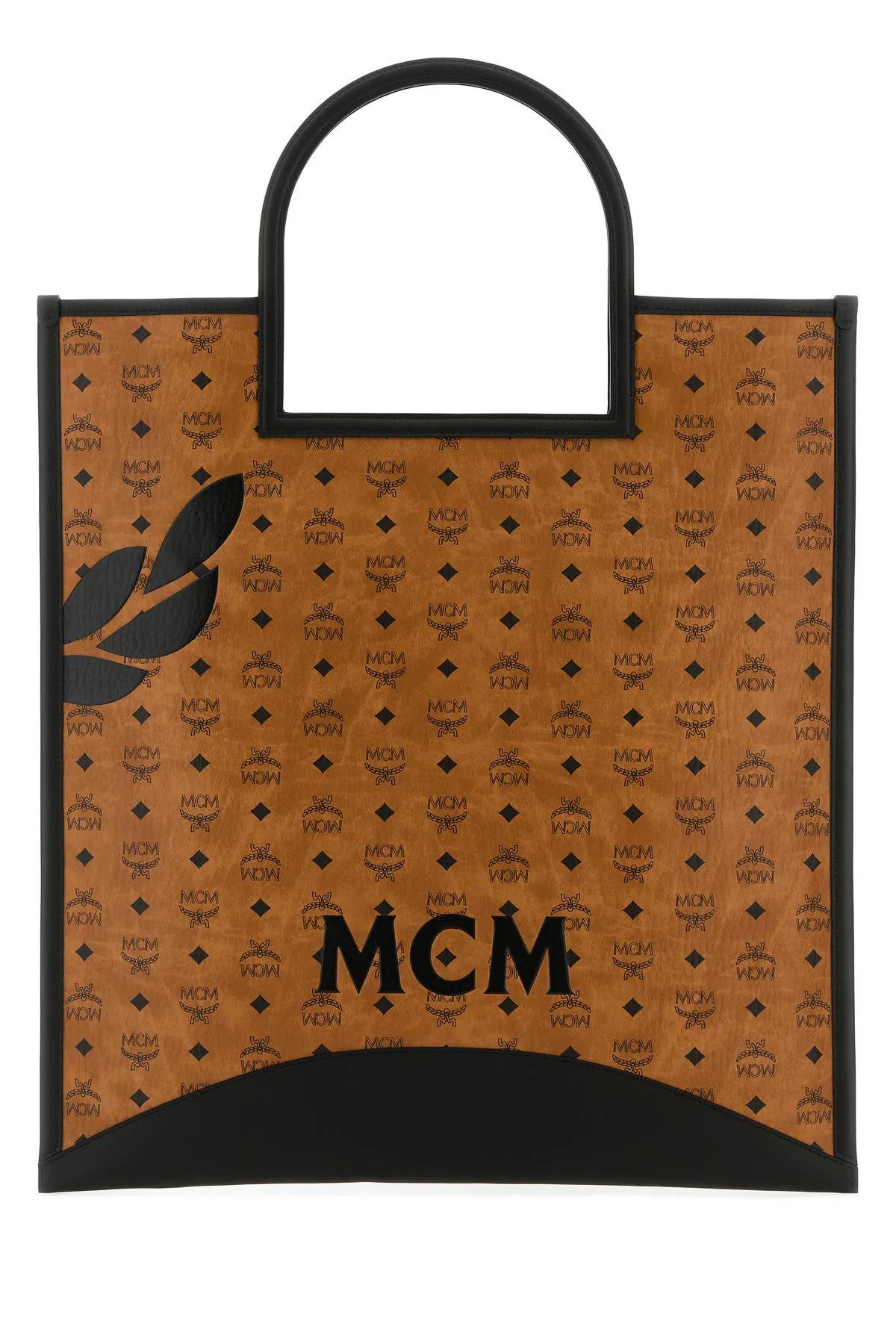トートバッグ MCM Printed Canvas Xl Aren Shopping Bag MCM Printed Canvas Xl Aren Shopping Bag | italist